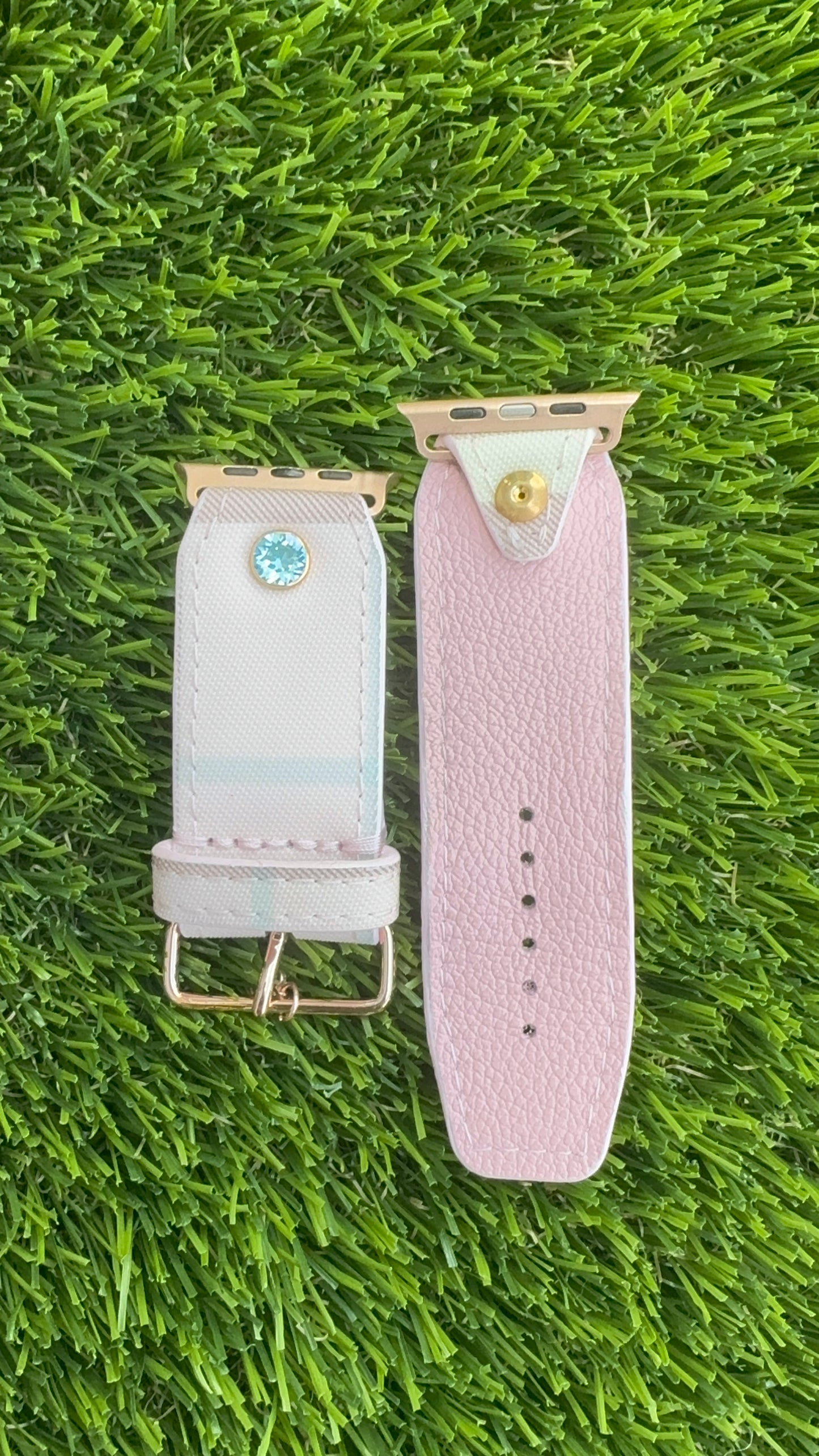 Authentic Upcycled Burberry Pink Nova Check