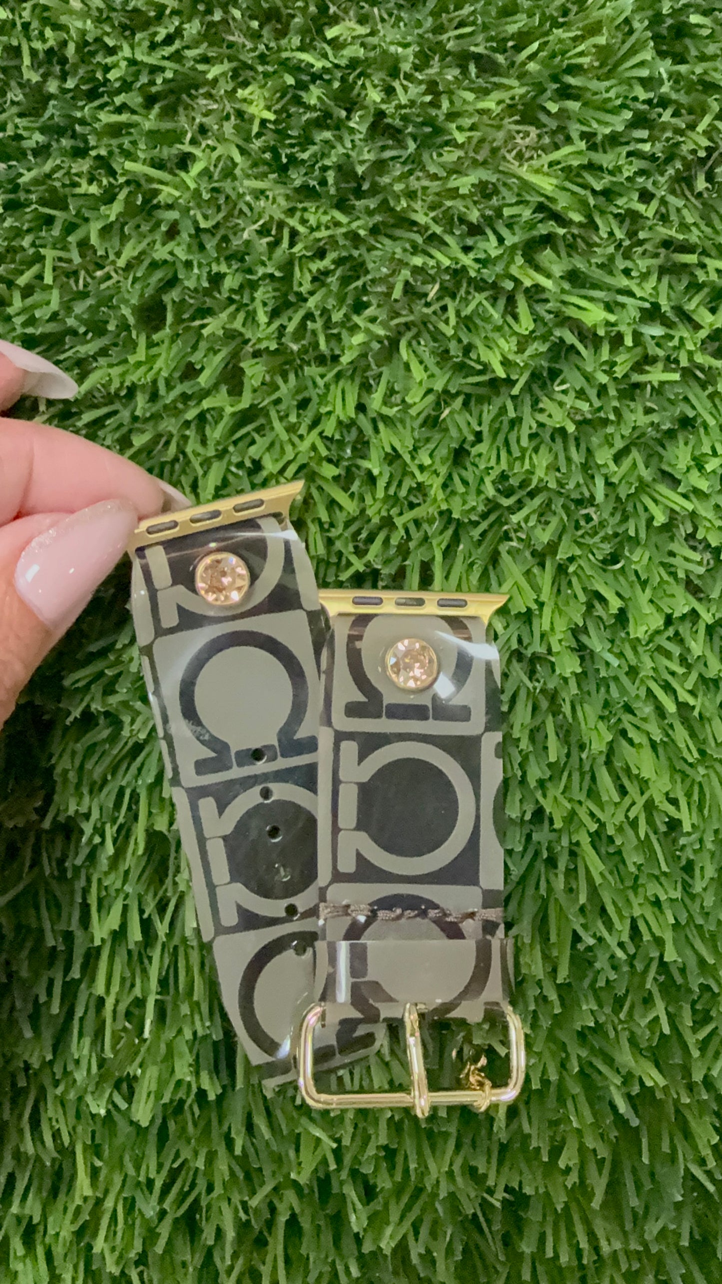 Authentic Upcycled Ferragamo Gancini Waterproof