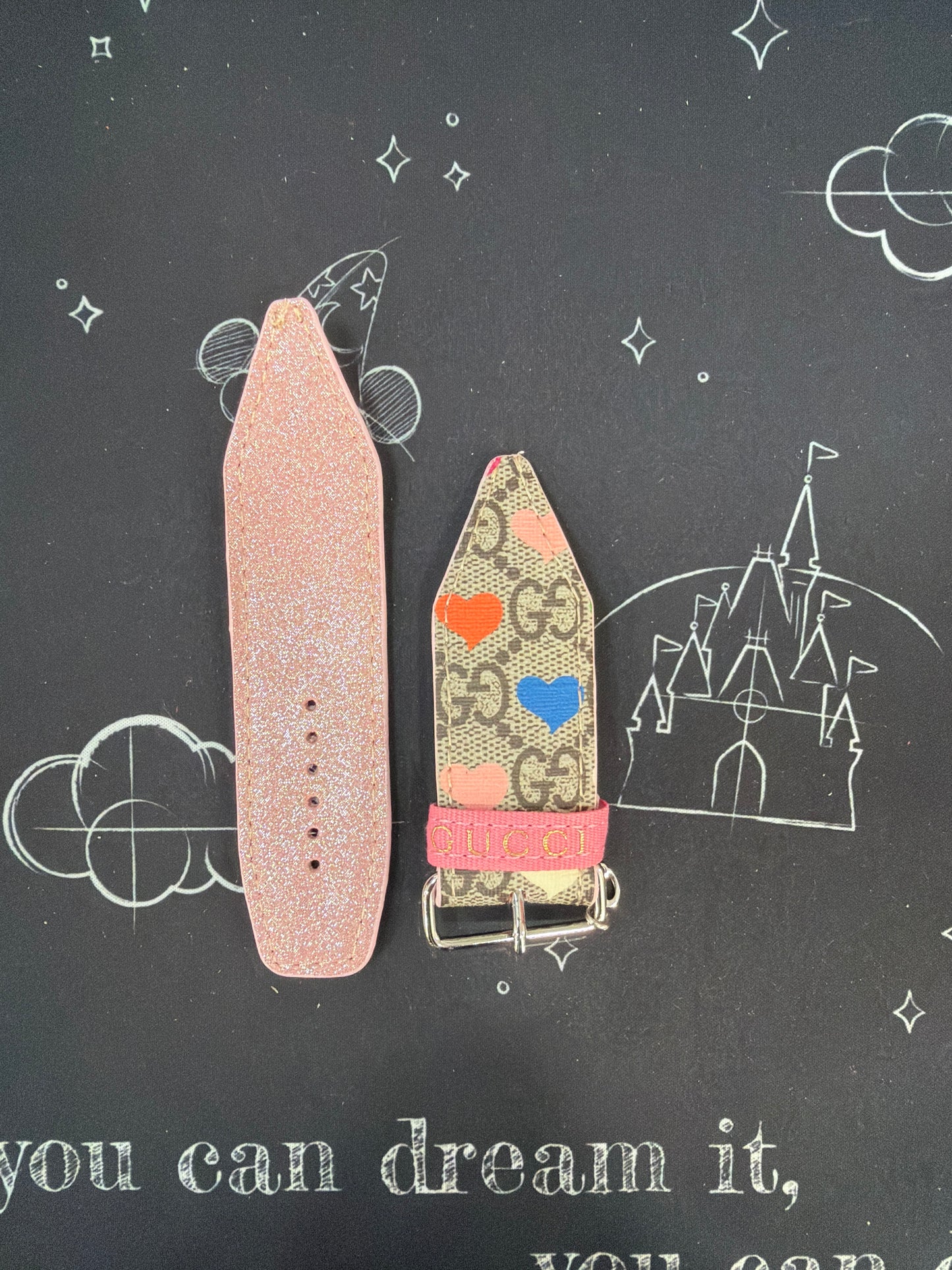 OTD- Beta- Authentic Upcycled Colorful Hearts GG