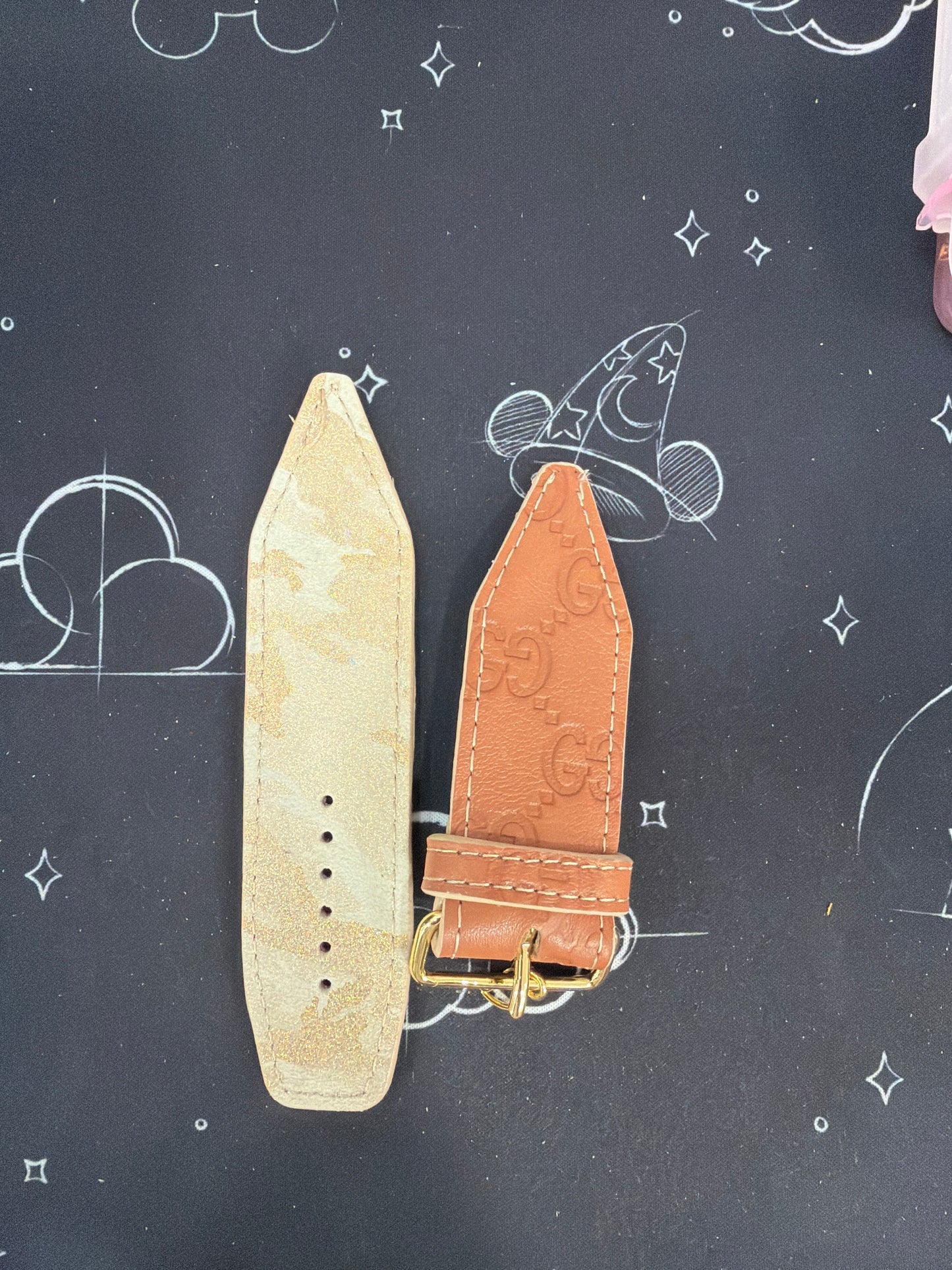 OTD- Beta Zigzag-Authentic Upcycled Cognac GG