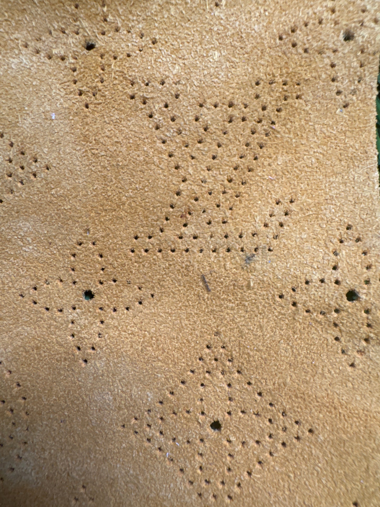 Authentic Upcycled LV Suede Mustard Mahina