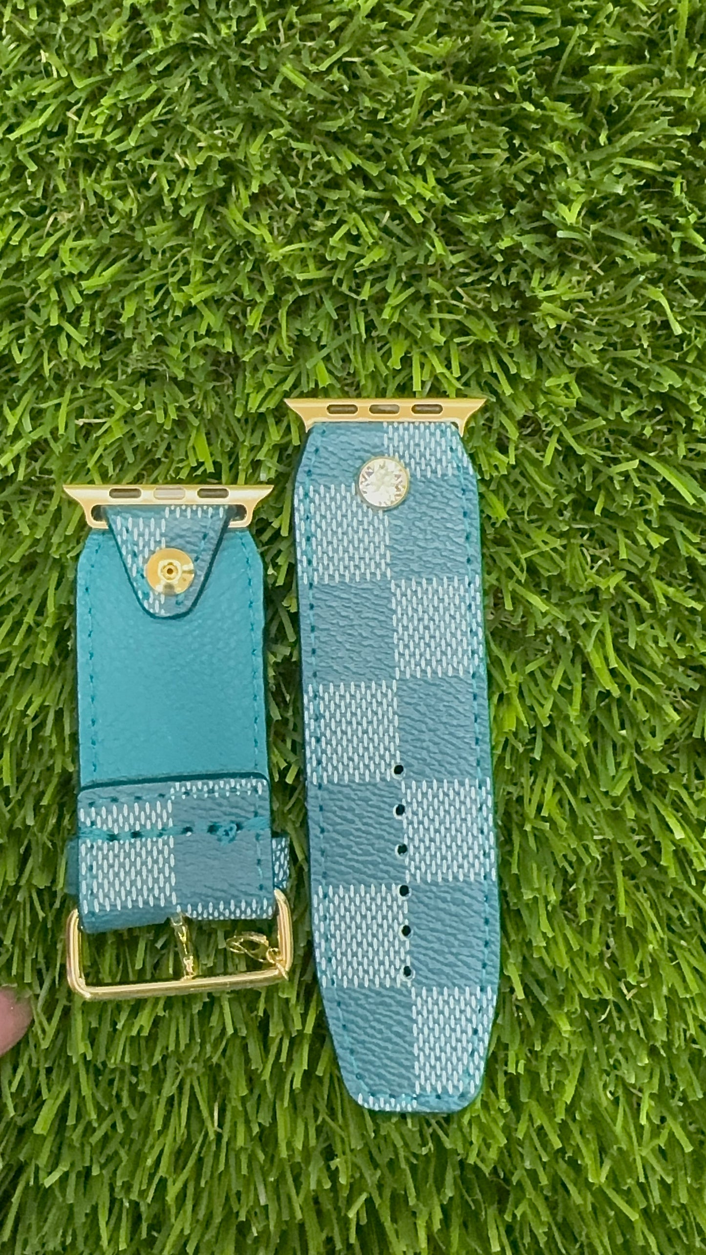 Auténtico LV Damier Azur