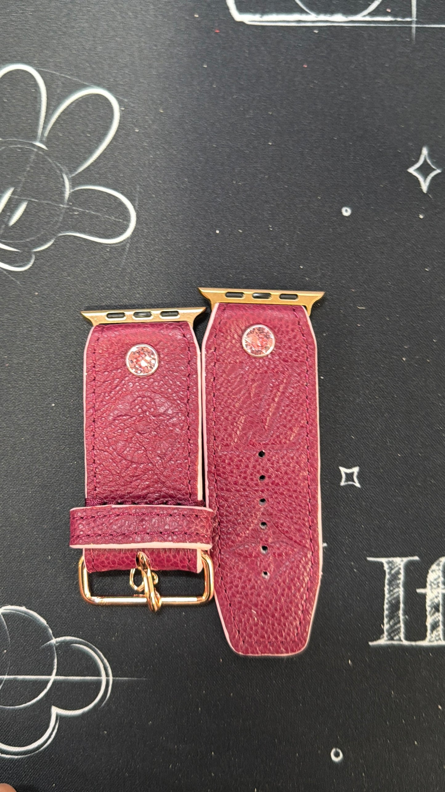 Authentic Upcycled LV Aurore Empreinte (Aurora/Cranberry)