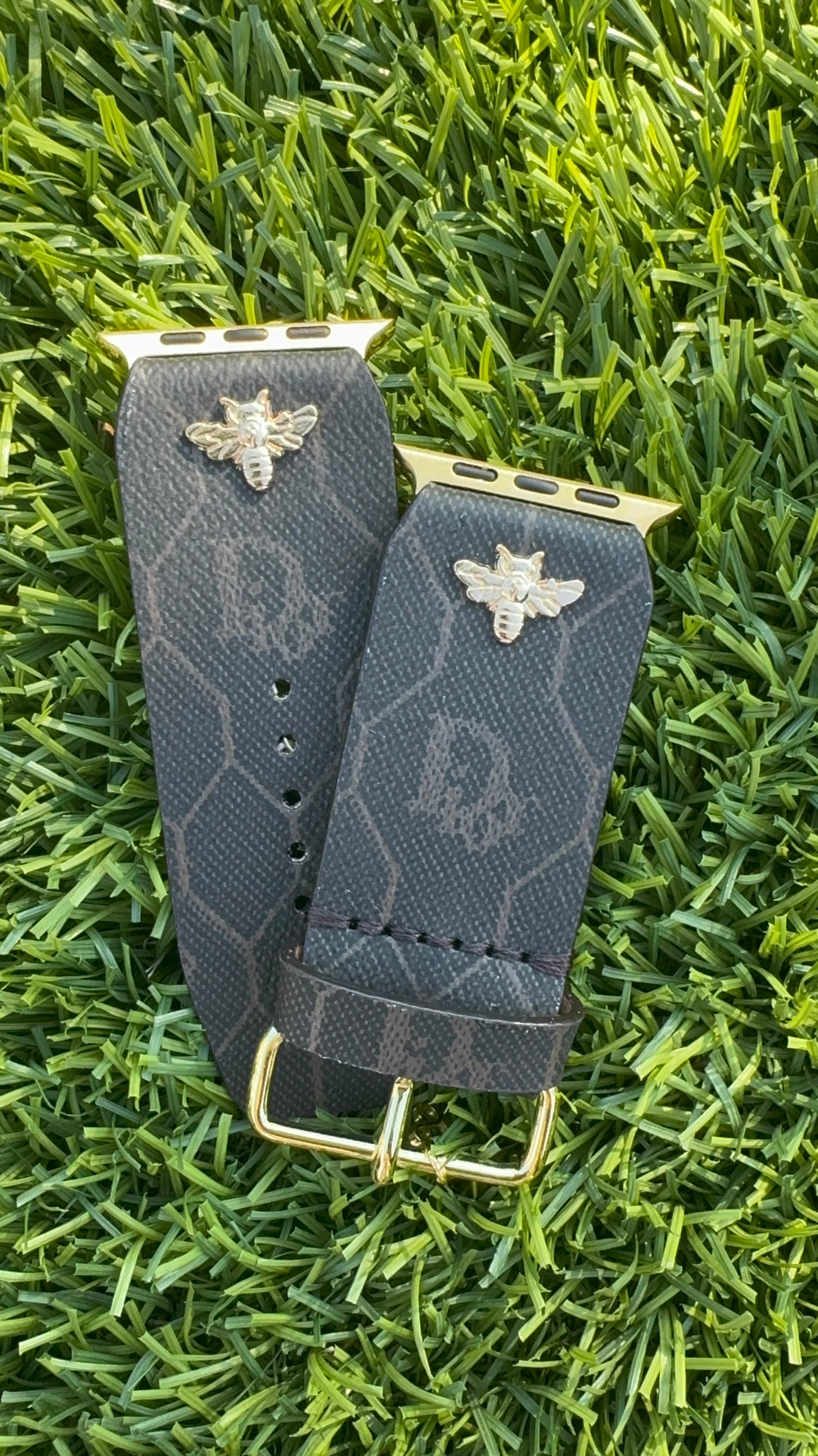 Authentic Upcycled Black Honeycomb