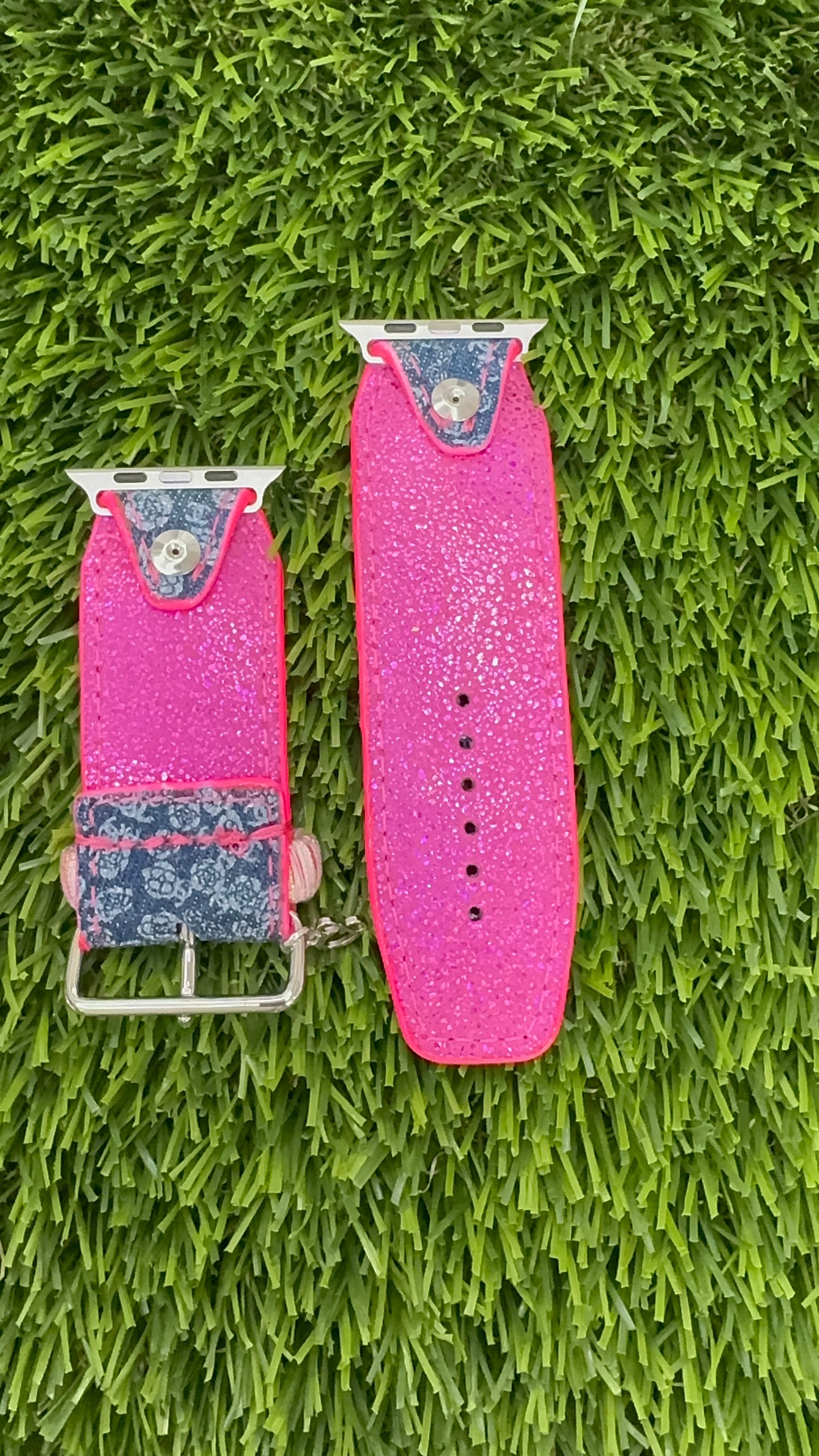 Authentic Upcycled Chanel Camellia Denim