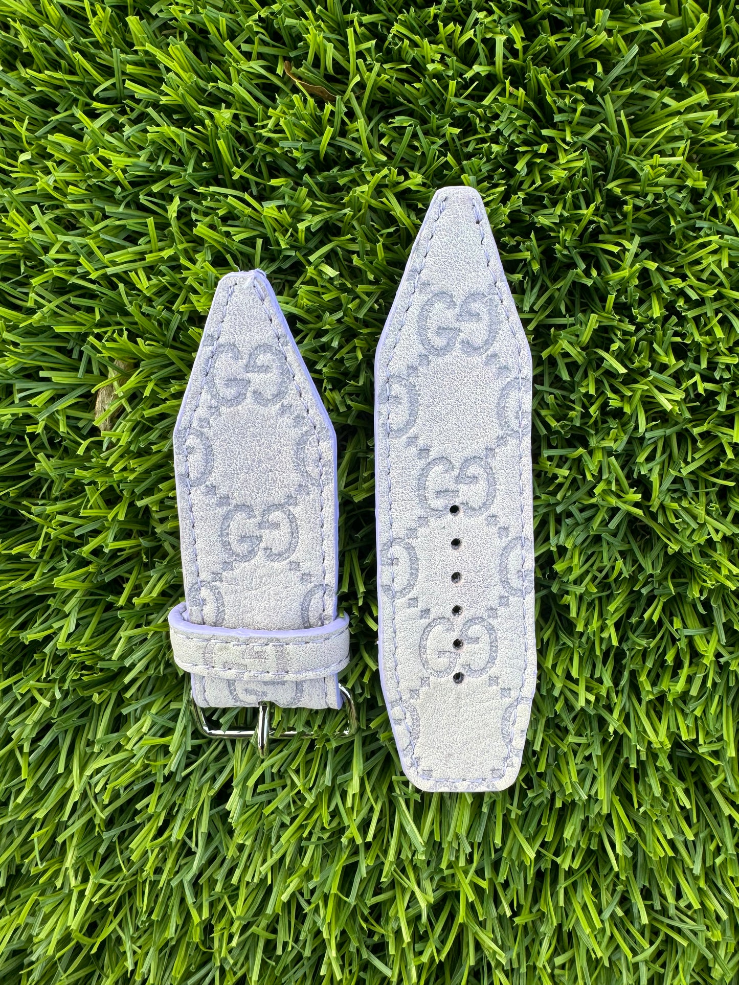 OTD-Blemished-Authentic Upcycled Lavender GG- Alpha Diamond