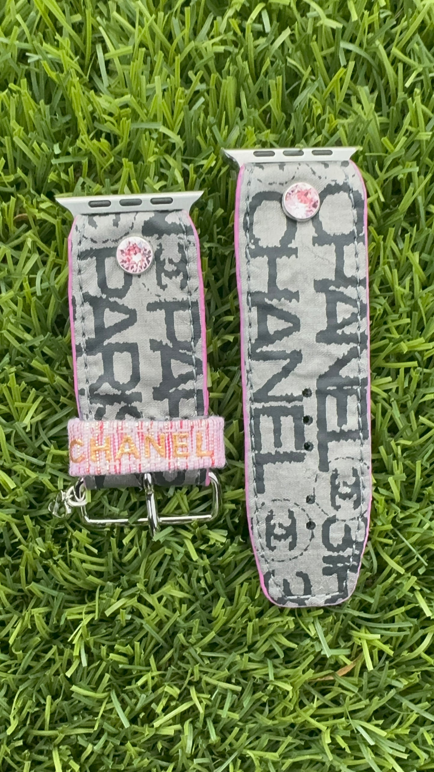 Authentic Upcycled Silver Chanel