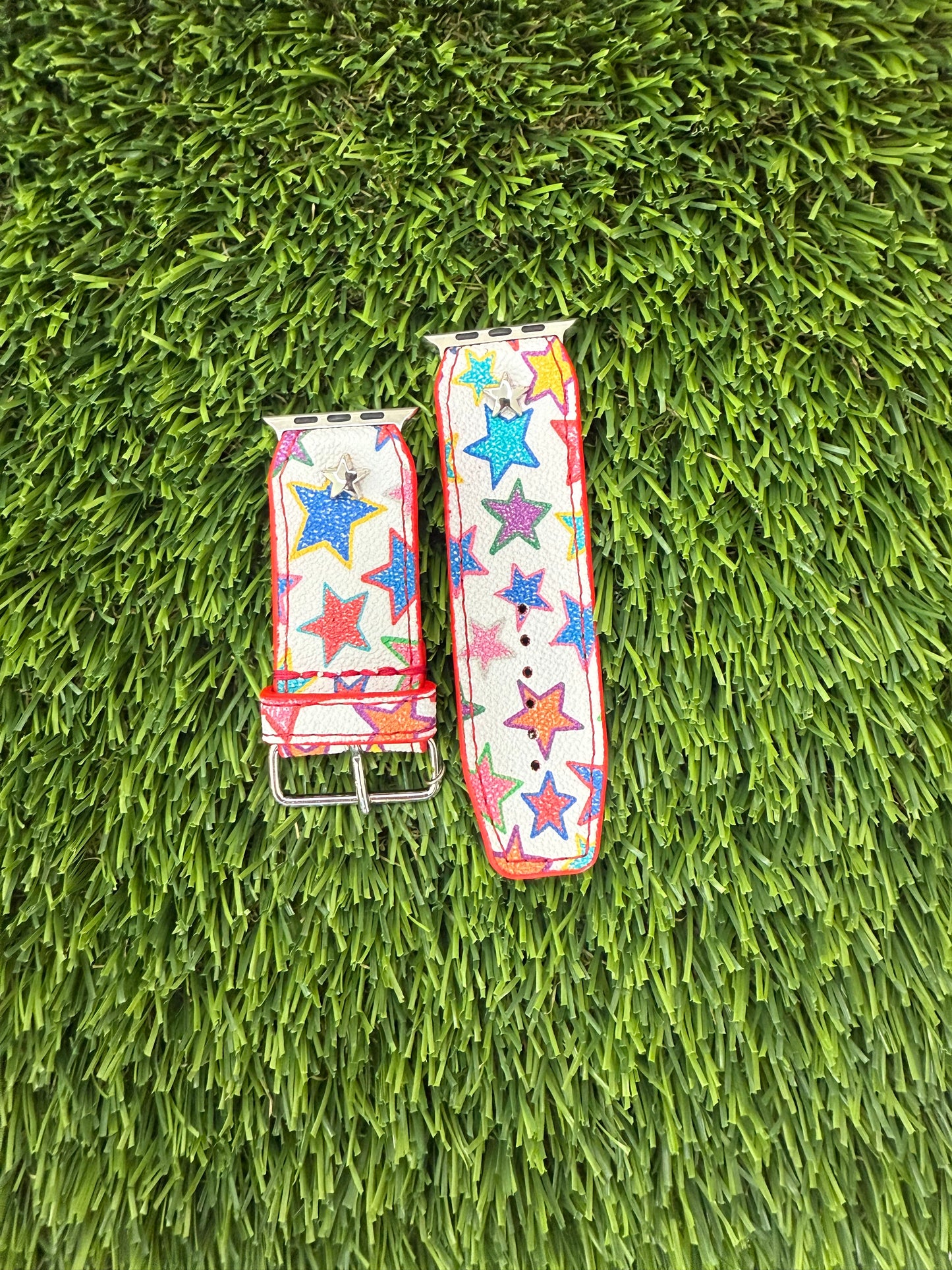 OTD- BETA-Authentic Upcycled Dooney & Bourke Color Penciled Stars