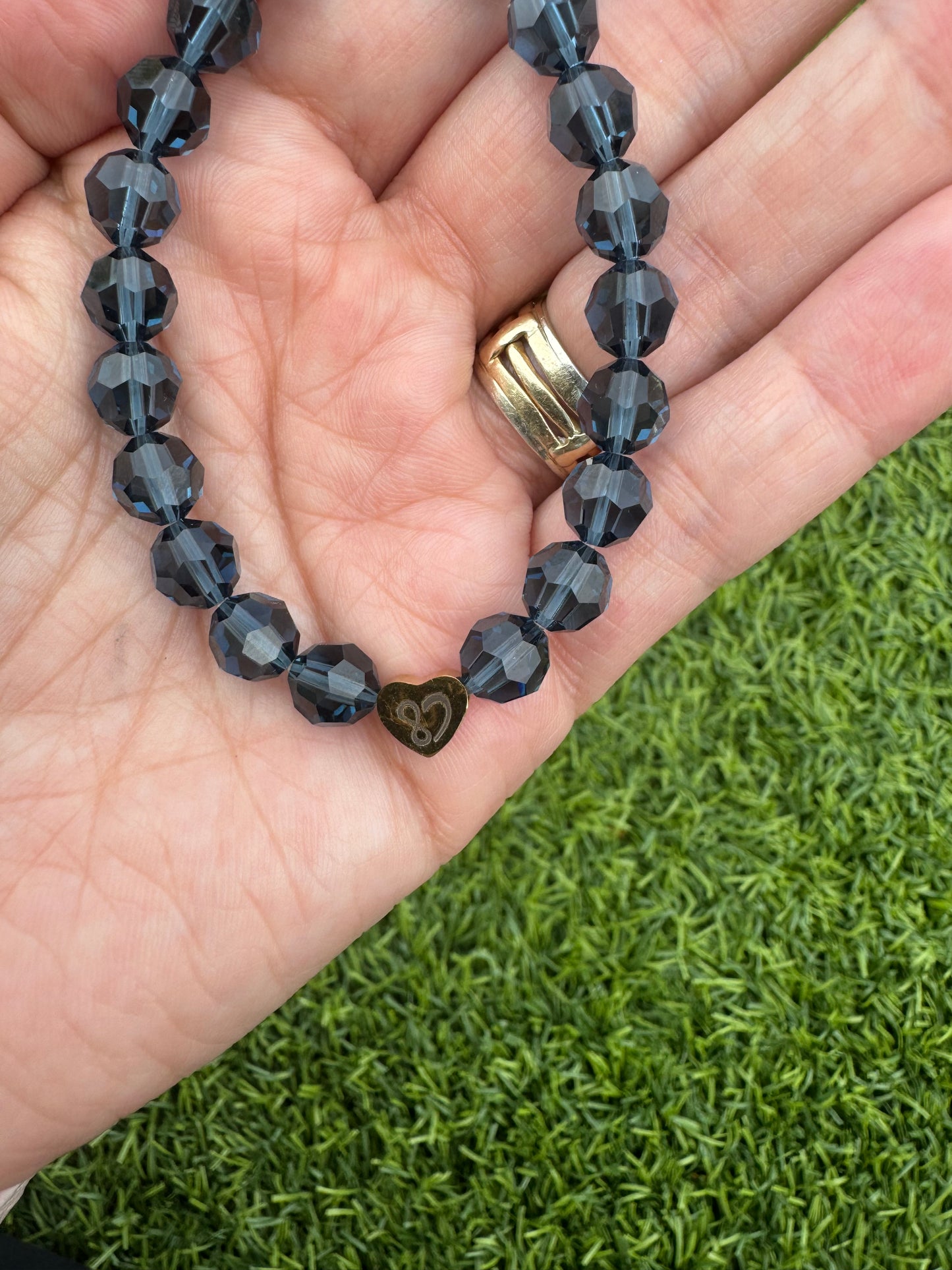 Bracelet- Authentic Montana Blue Crystal