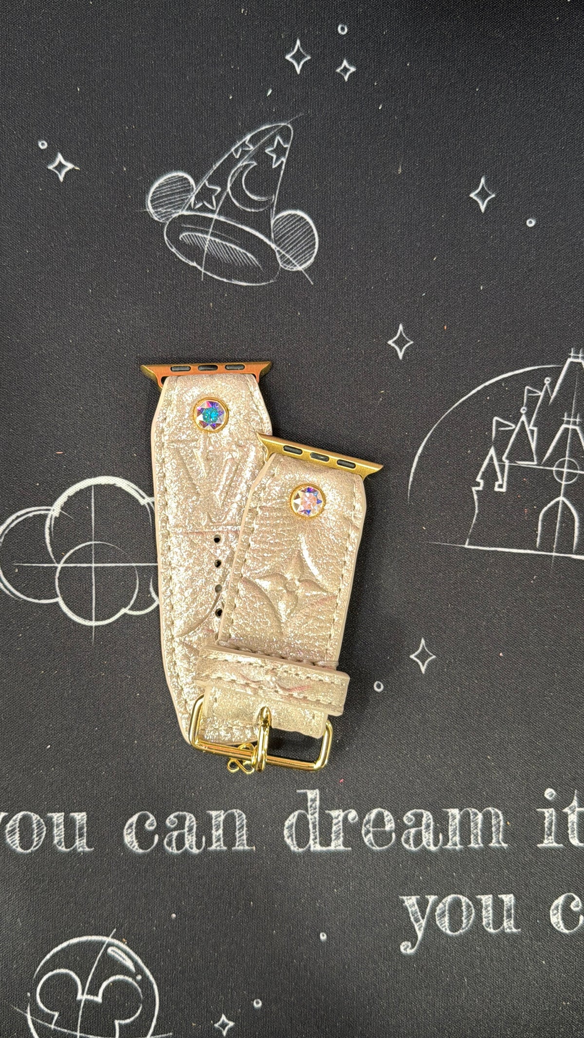 Authentic Upcycled LV Halo