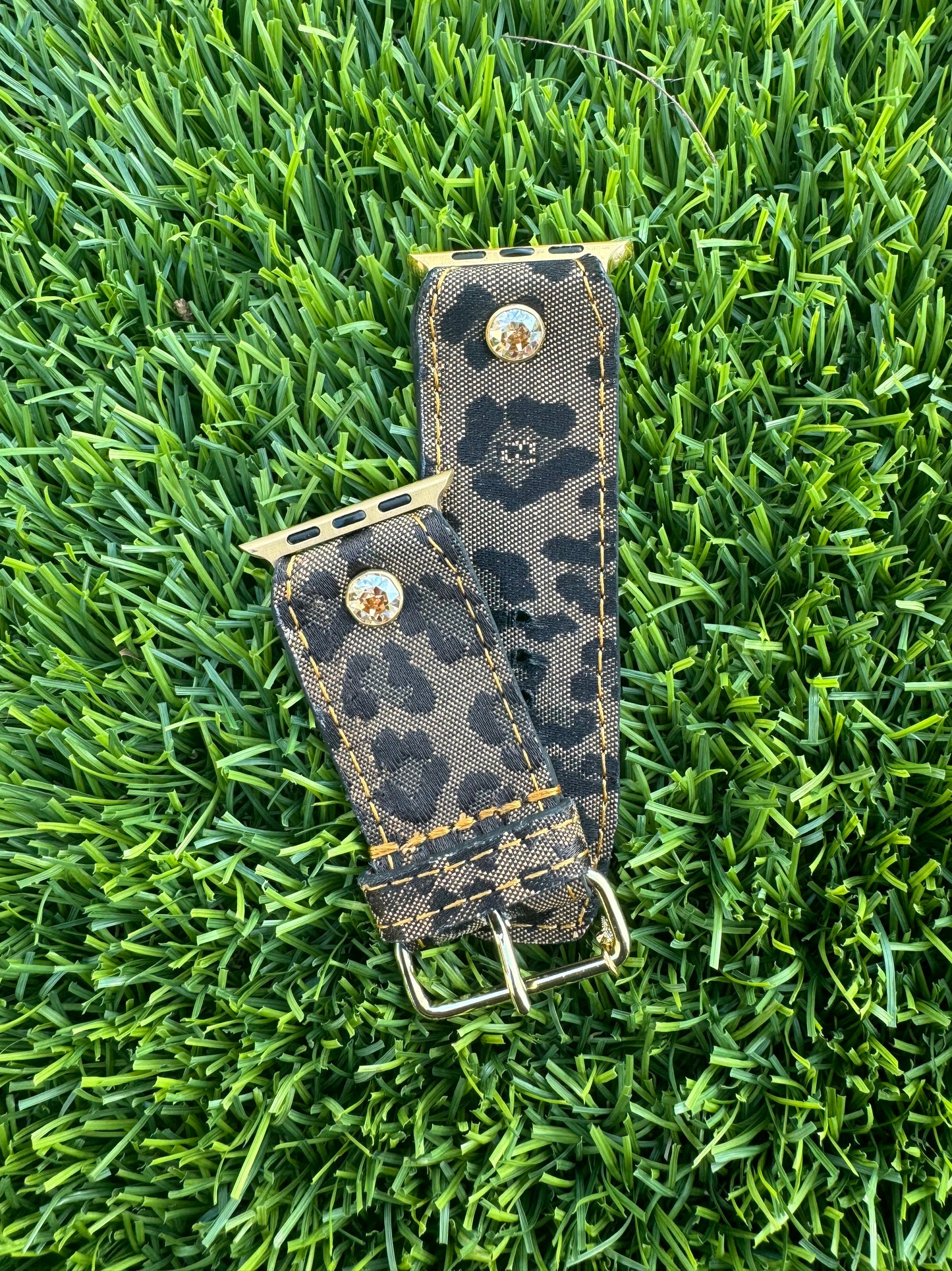 Authentic Upcycled Leopard Fendi