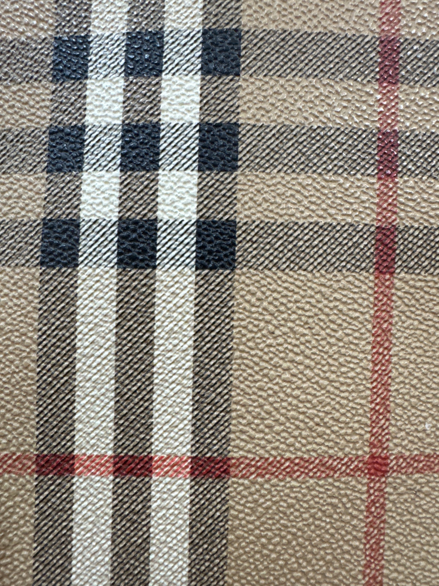 Authentic Upcycled Traditional Haymarket Burberry