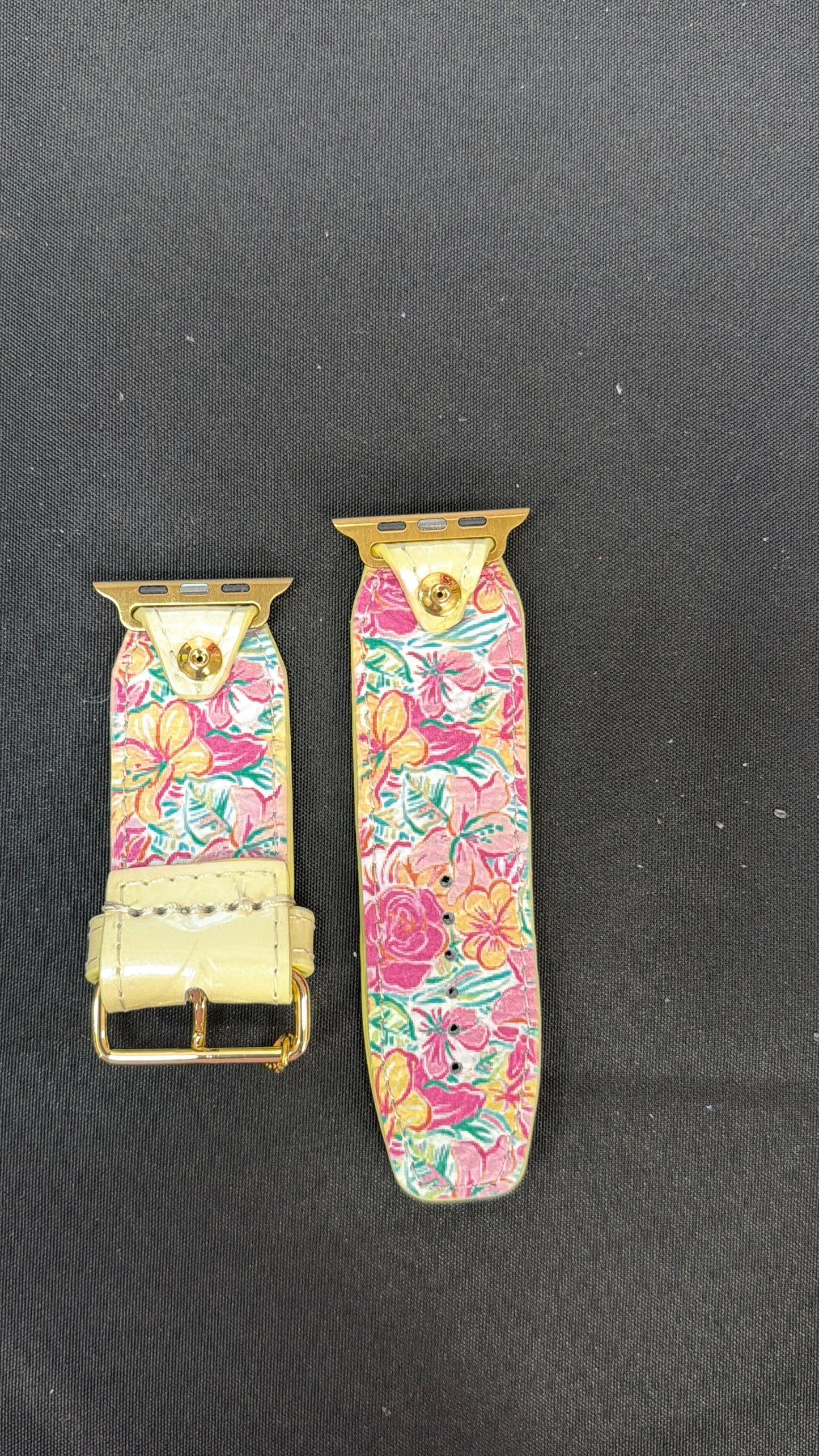 Authentic Upcycled "Light Yellow" LV Vernis