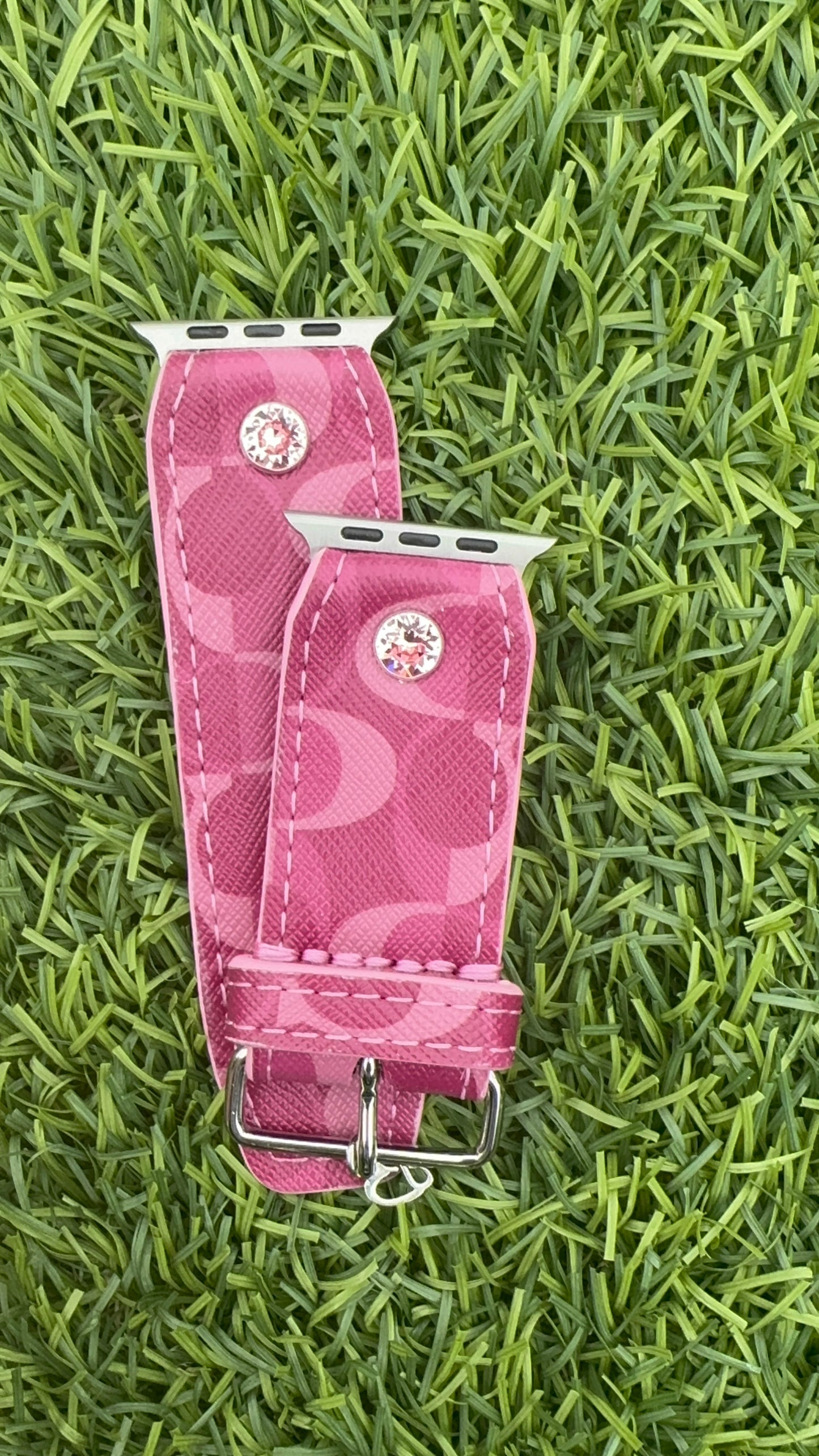 Authentic Upcycled Coach Shades of Pink