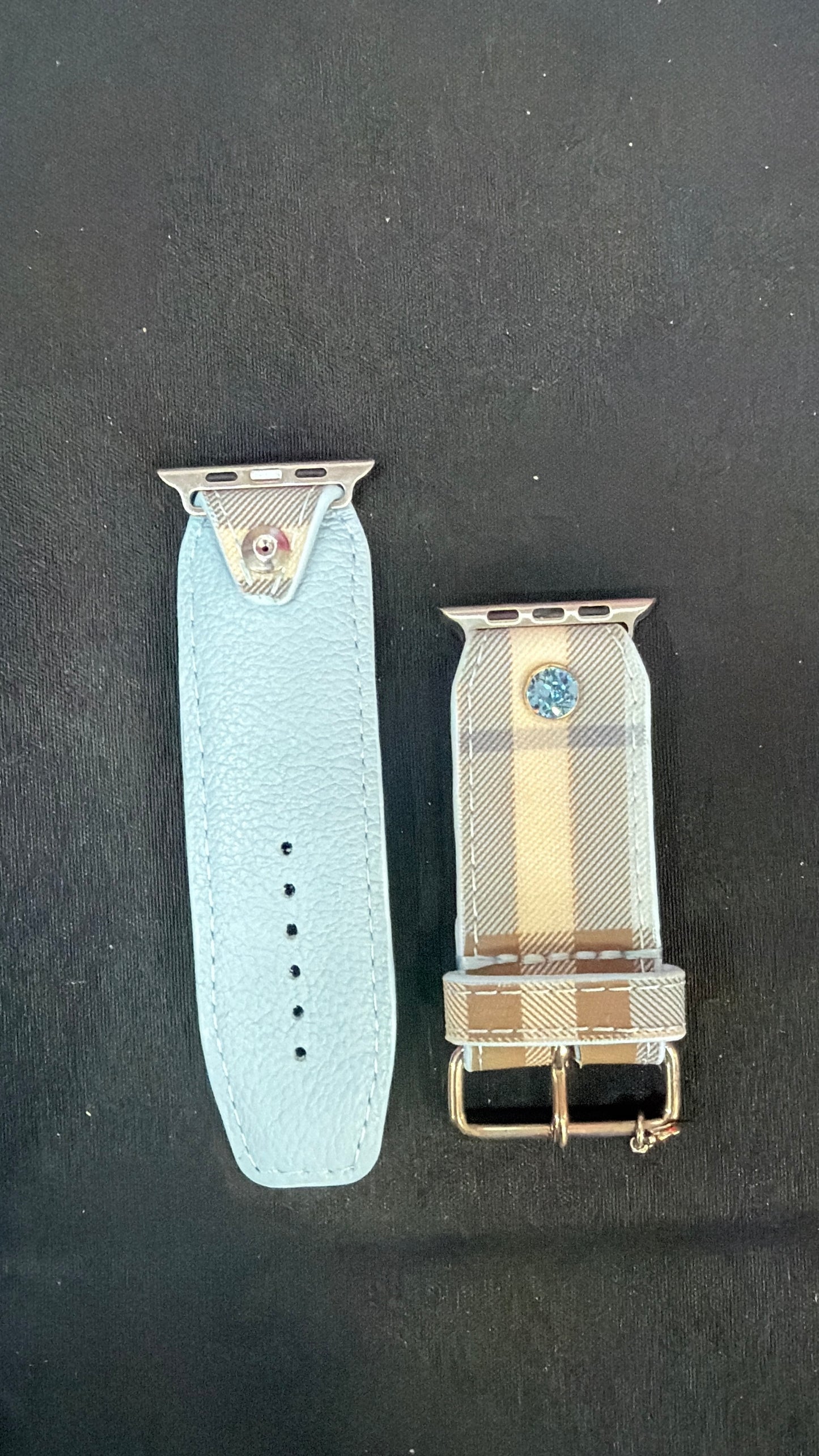 OTD-BETA-Authentic Upcycled Burberry Blue Nova Check