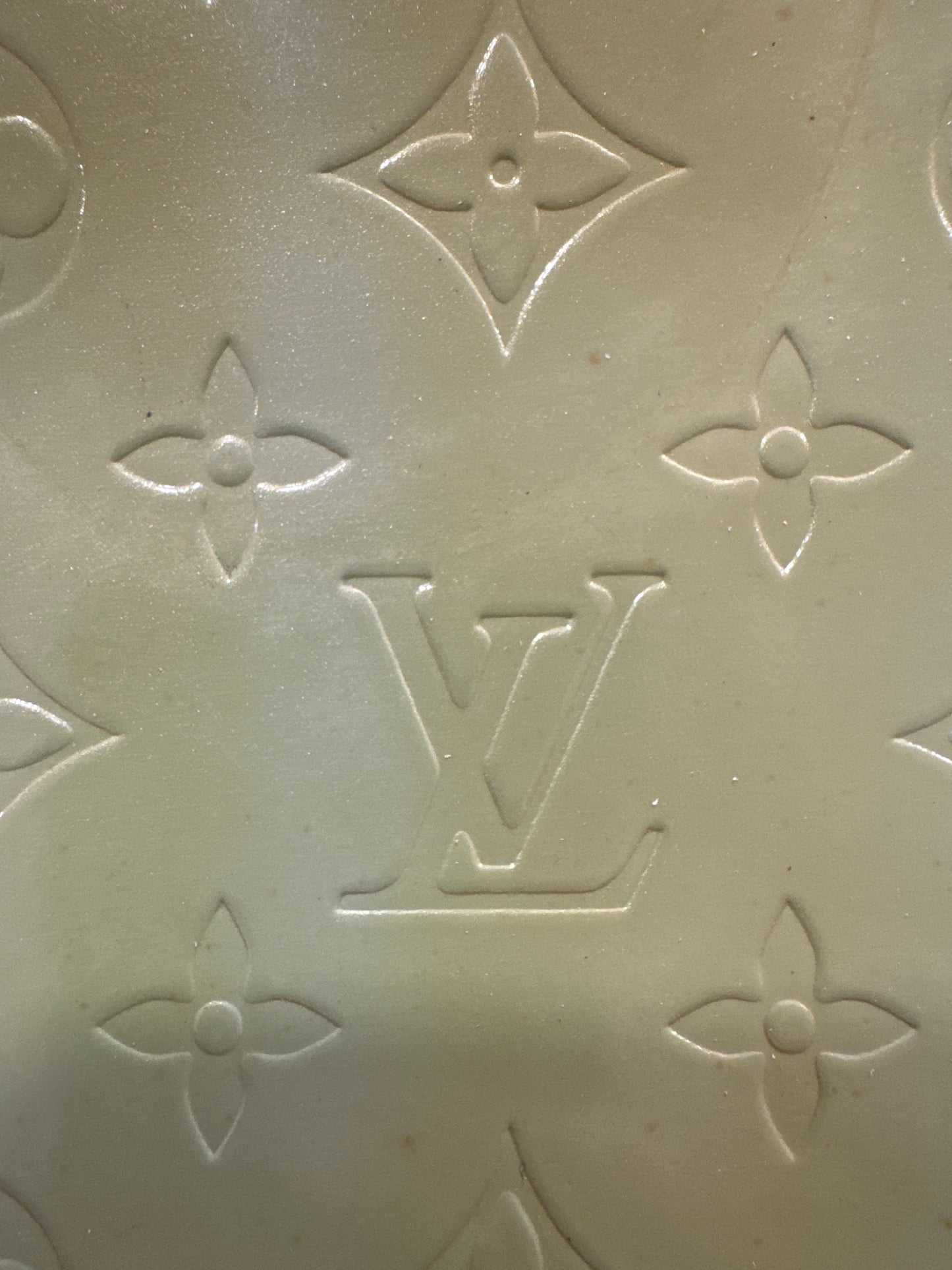 Blemished- Authentic Upcycled LV “Green Apple” Vernis