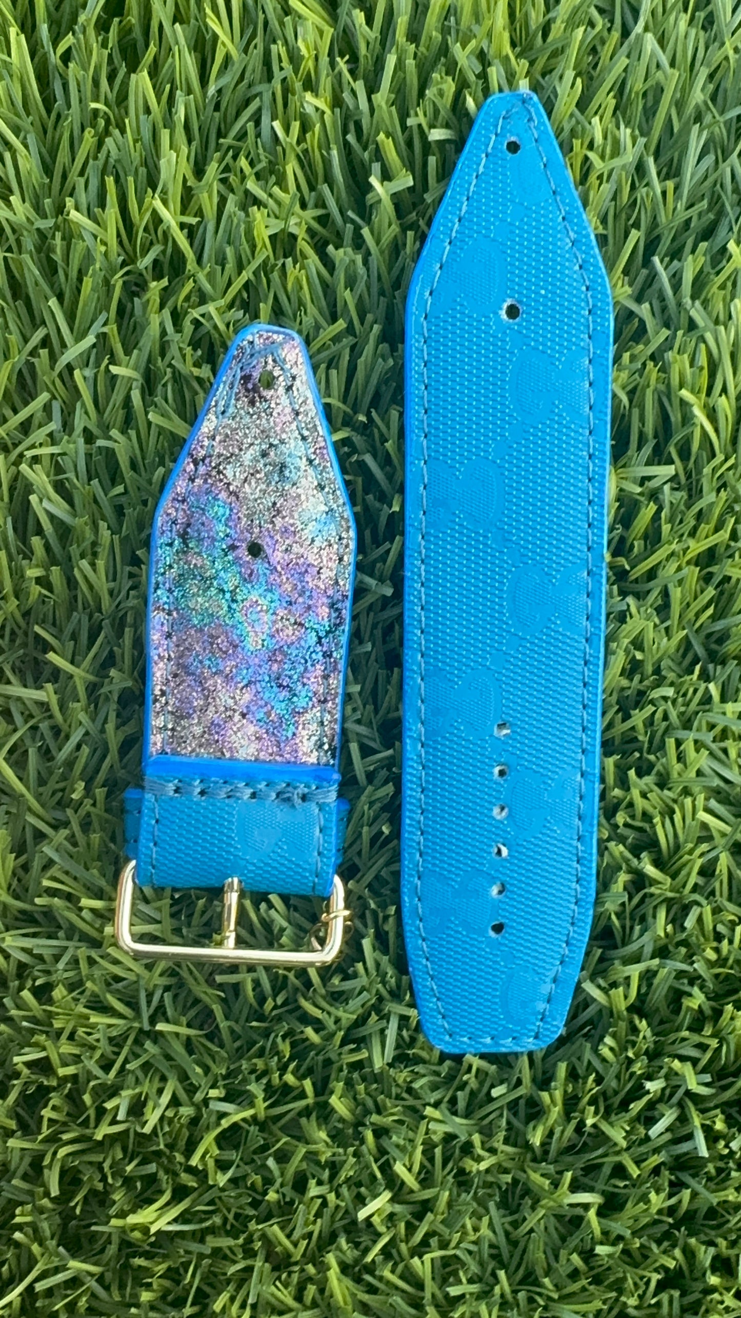 Authentic Upcycled Capri Blue GG Imprime