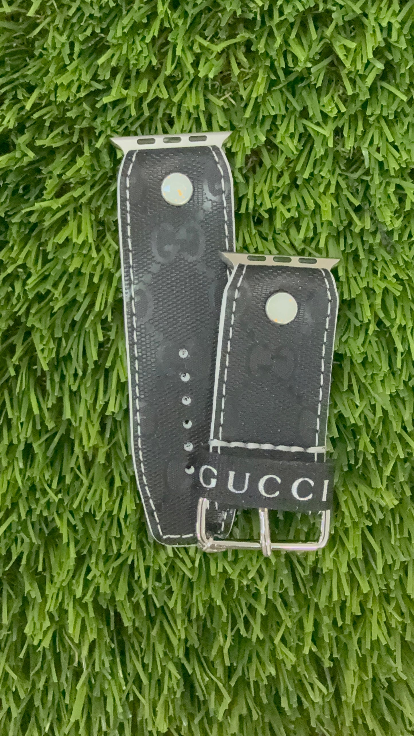 Authentic Upcycled Black GG Imprime