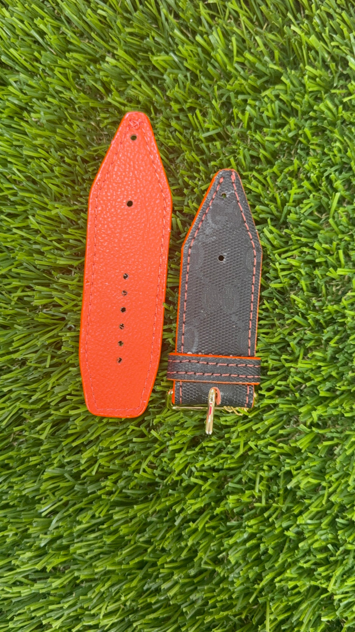 OTD-Alpha-Authentic Upcycled Black GG Imprime Orange