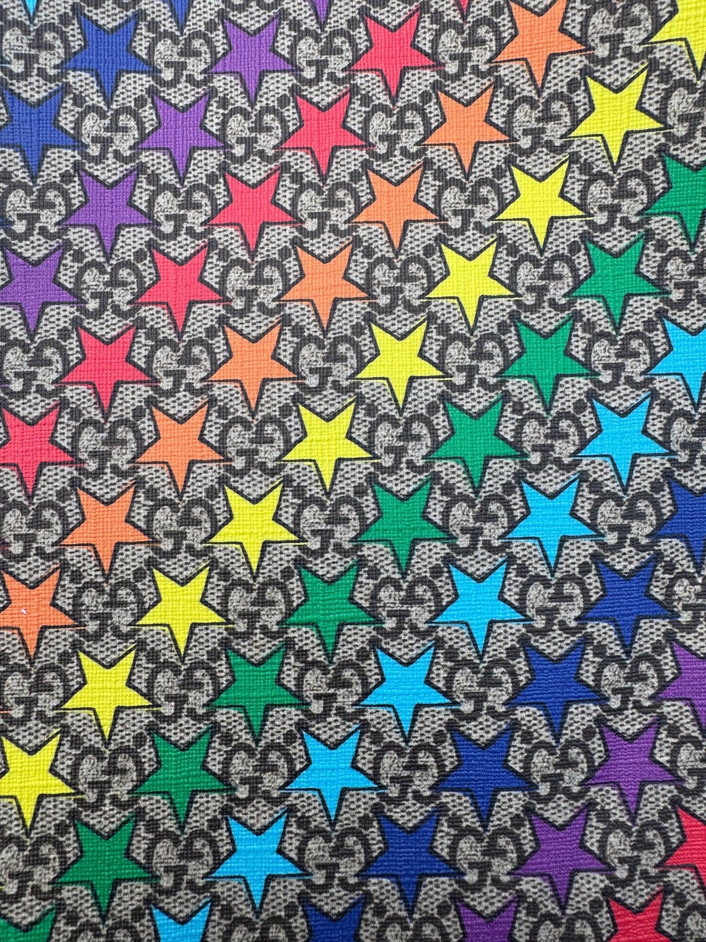 Authentic Upcycled Rainbow Star GG