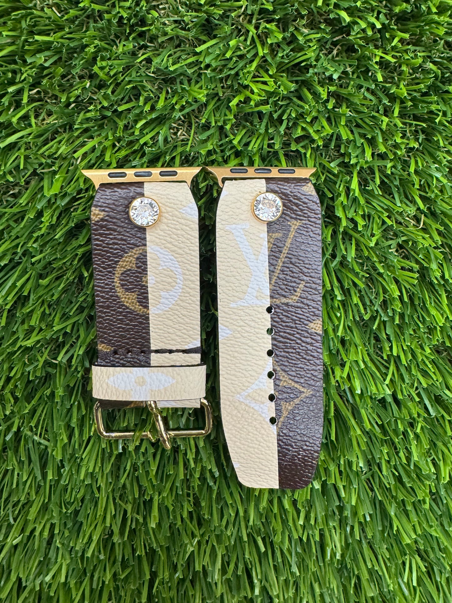 Authentic Upcycled LV Monogram Rayure