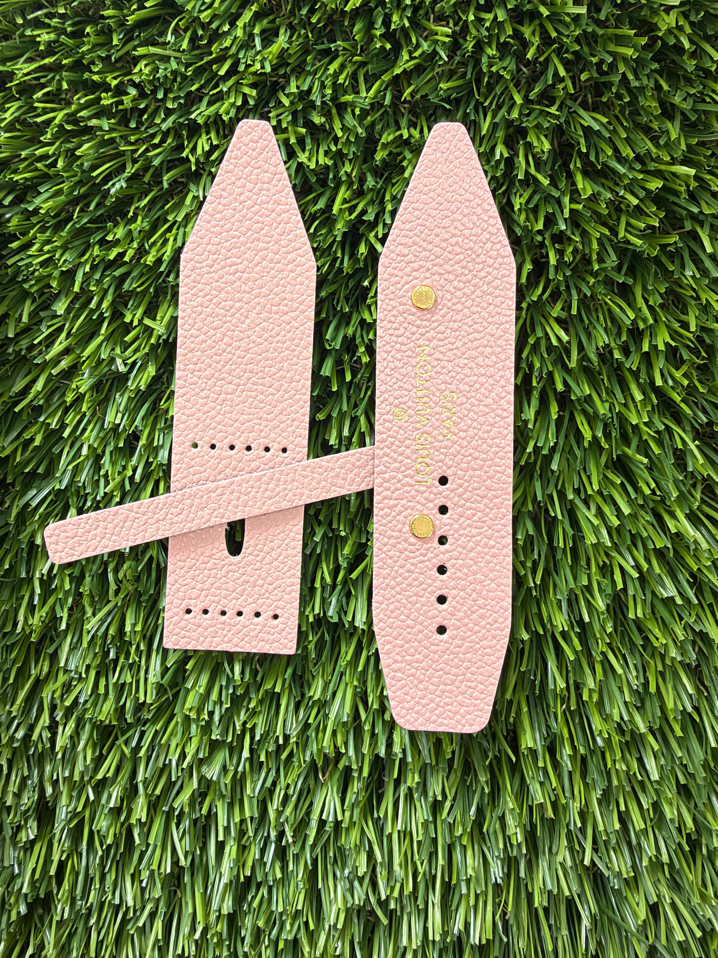 One Of A Kind Pink LV with Rivets - Beta Sized