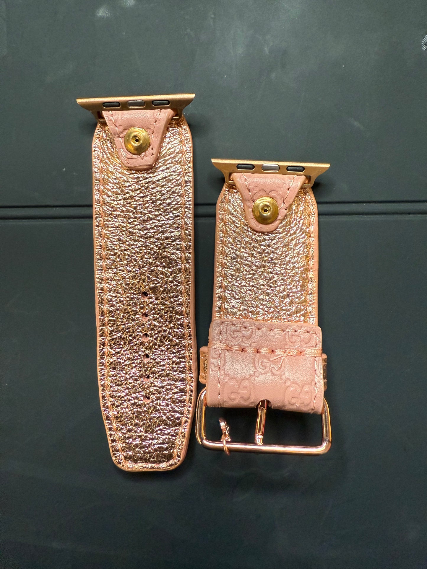 OTD-BETA-Authentic Upcycled Rose Biege Mirco GG Leather