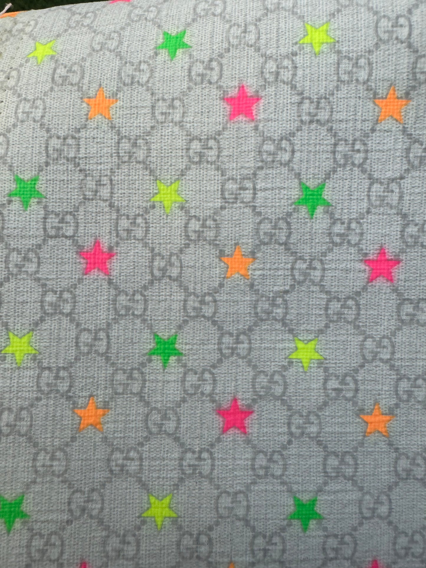 Authentic Upcycled Micro GG Mini Neon Stars