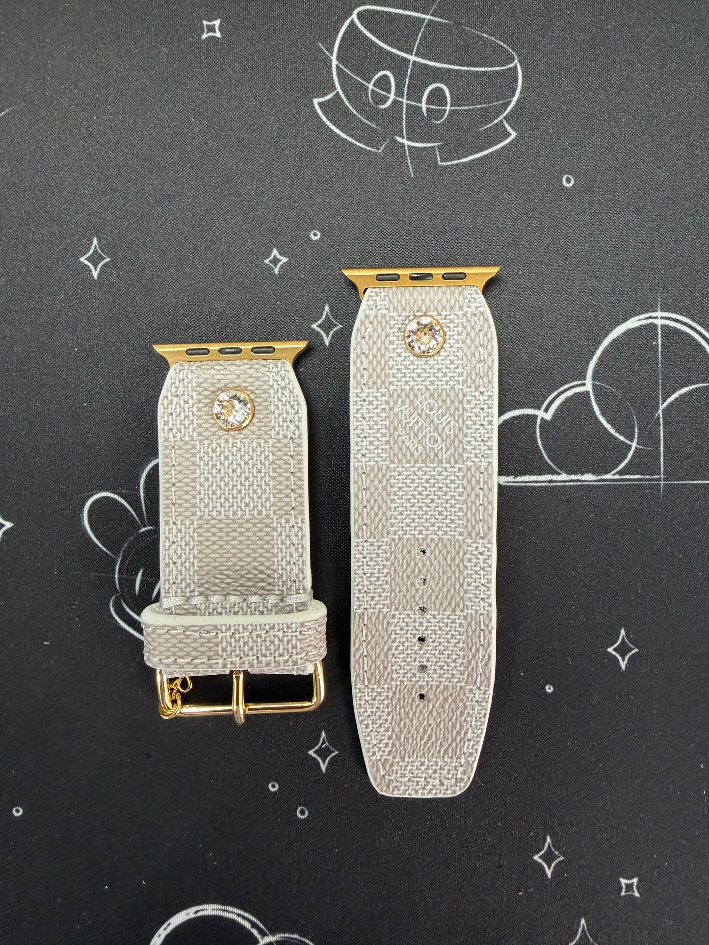 Auténtico LV Damier Azur