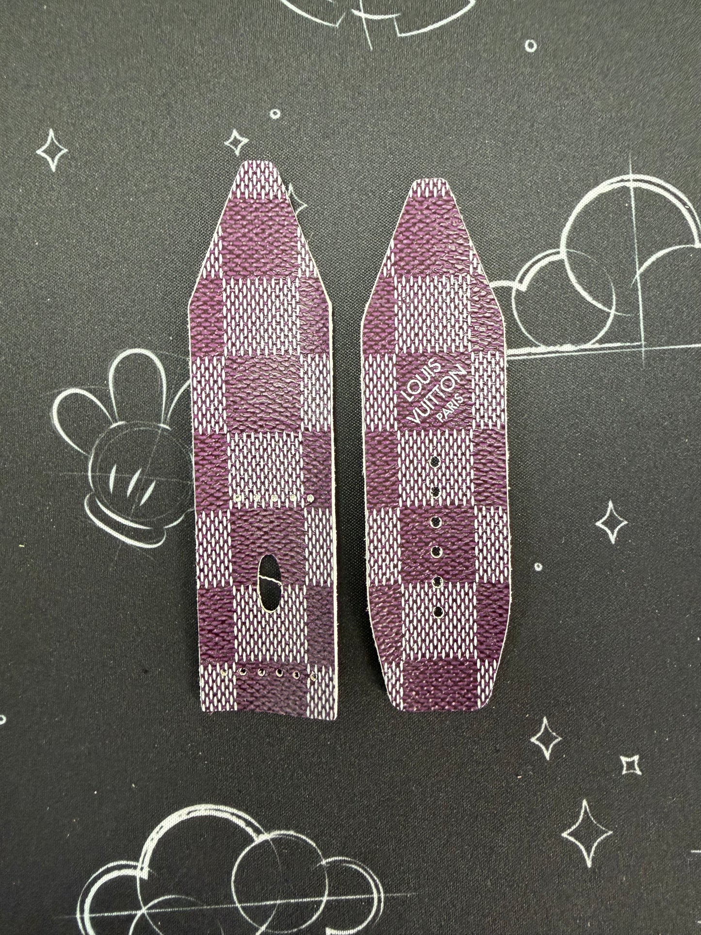 Auténtico LV Damier Azur