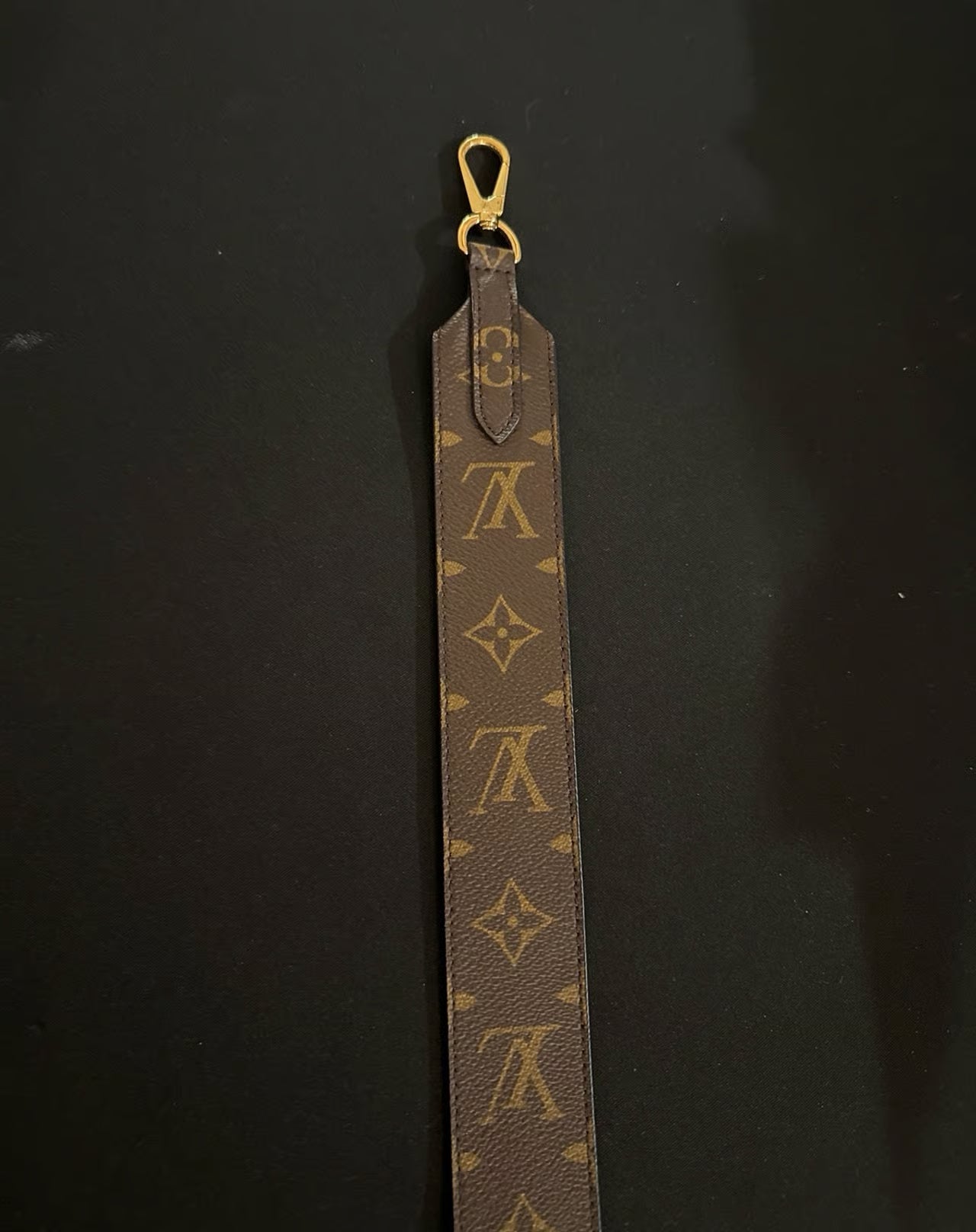 Brown Monogram Louis Vuitton Bag Strap