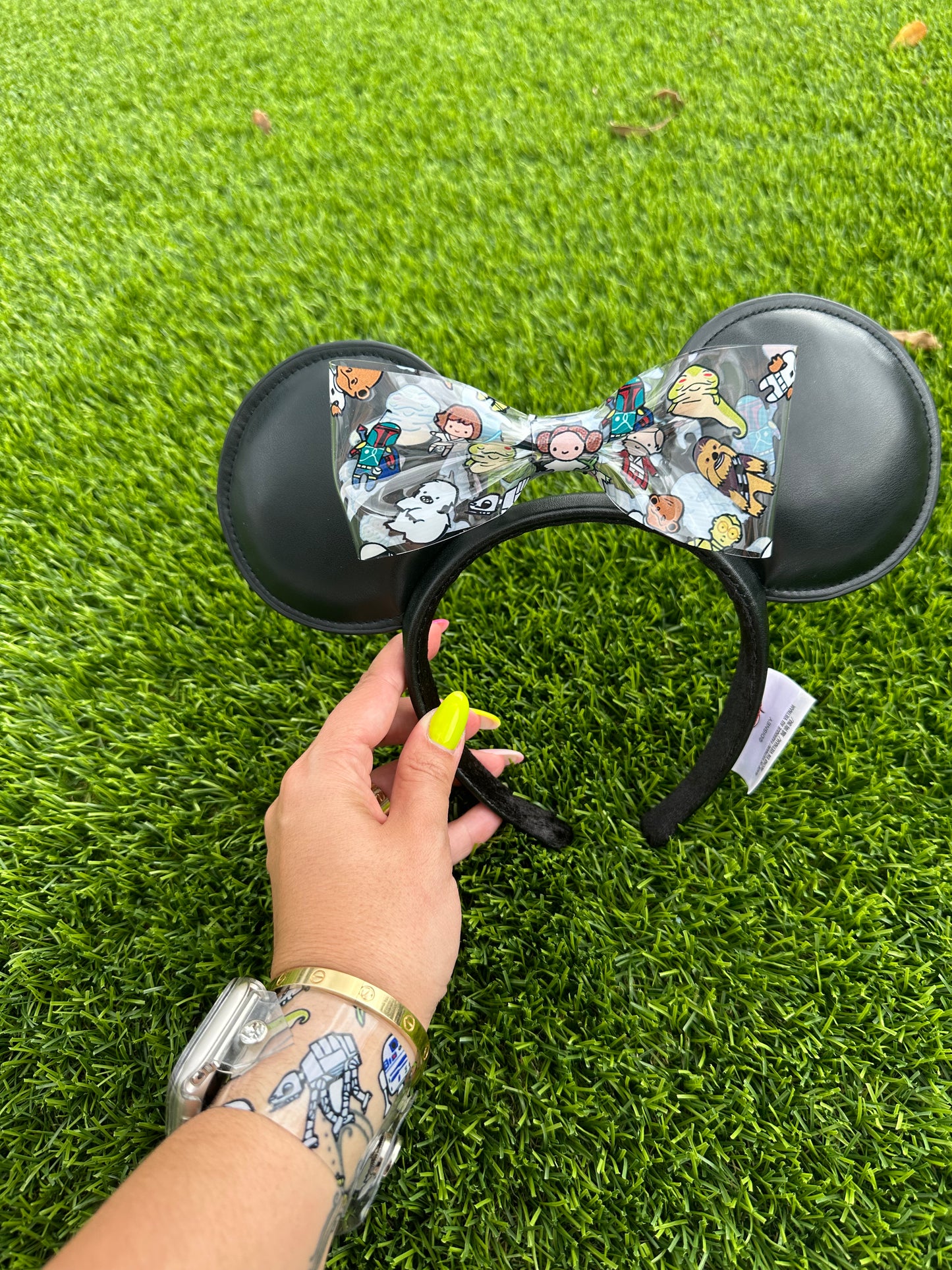 Galaxy Far Far Away Mouse Headband