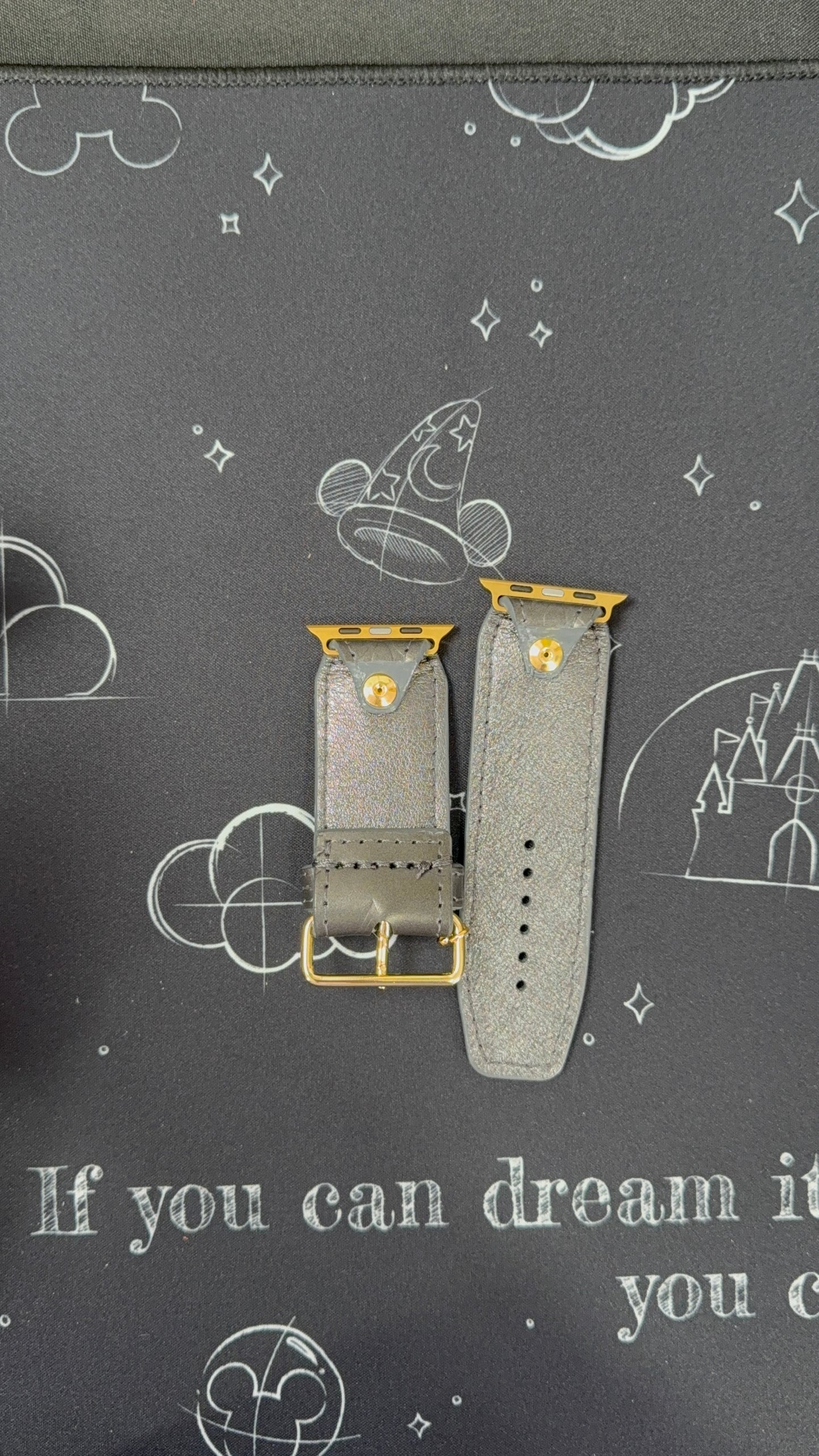Authentic Upcycled LV Steel Matte Vernis