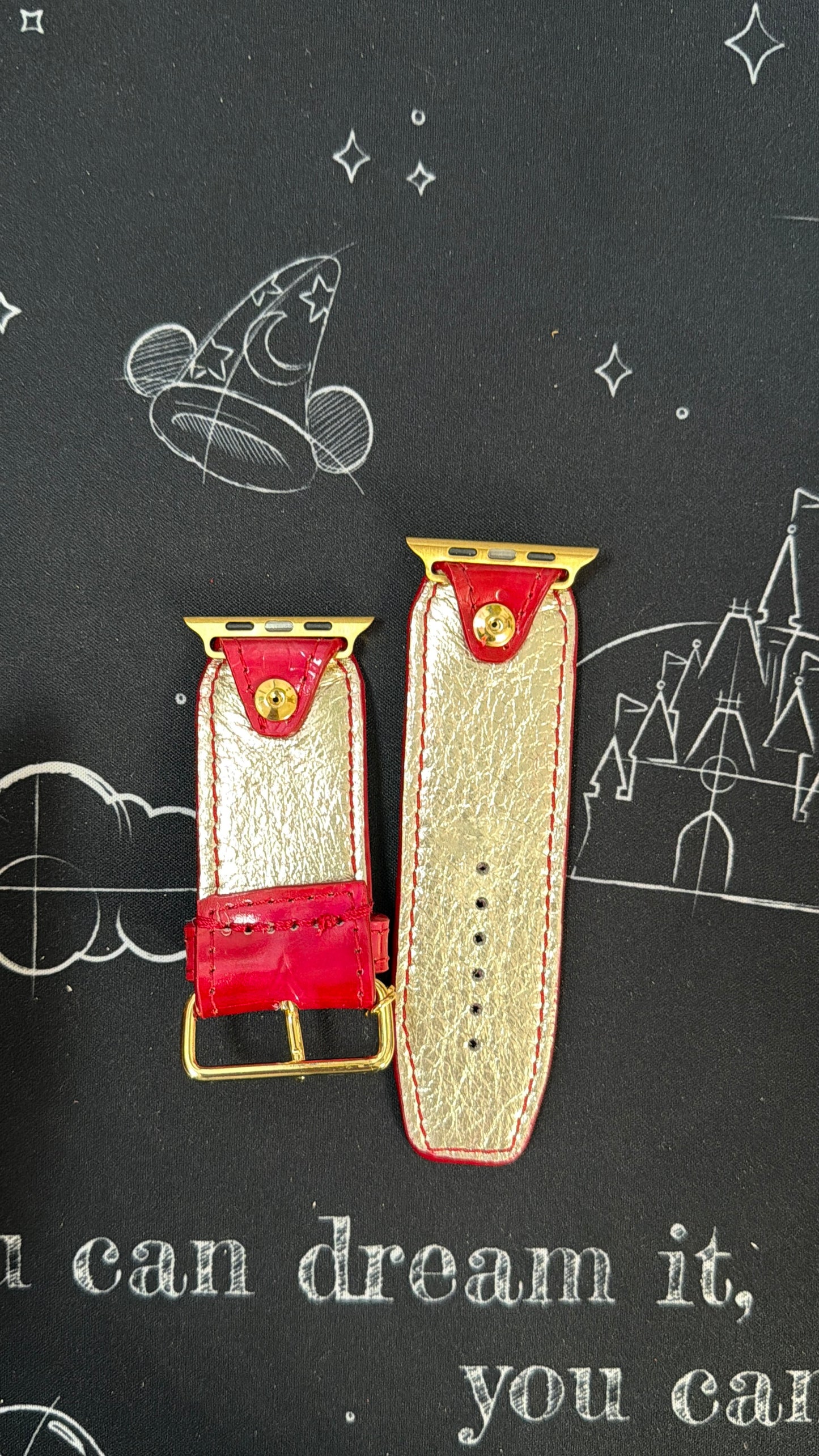 OTD-Authentic Upcycled LV "Ruby" Vernis-Beta Size