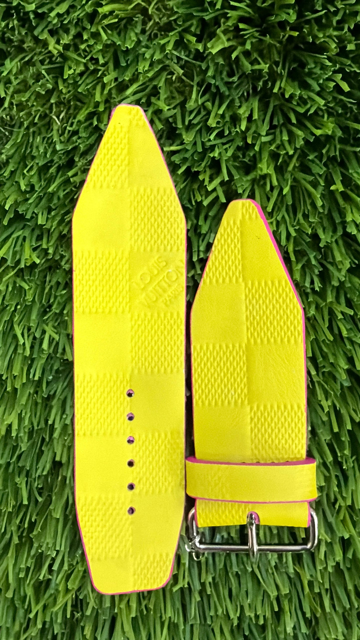 OTD-Authentic Upcycled Yellow Damier Infini