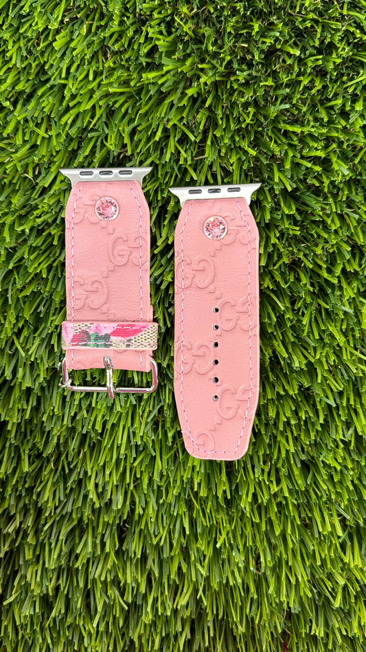 OTD-Authentic Upcycled Dusty Rose GG with GG Pink Bloom Keeper