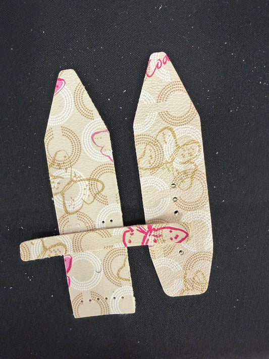 LC-Alpa 1- Gold no logo-Authentic Upcycled Coach Pink & Gold Butterflies