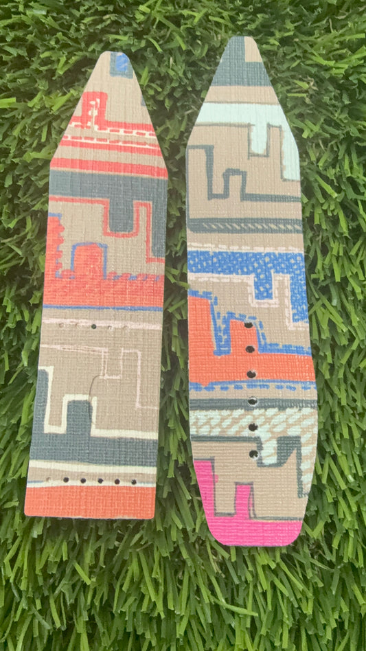 LC-Beta-Random-Authentic Upcycled Tan Colorful Fendi