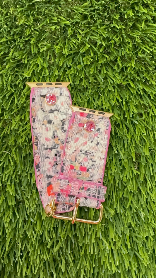 Authentic Upcycled Floral Bunch Fendi