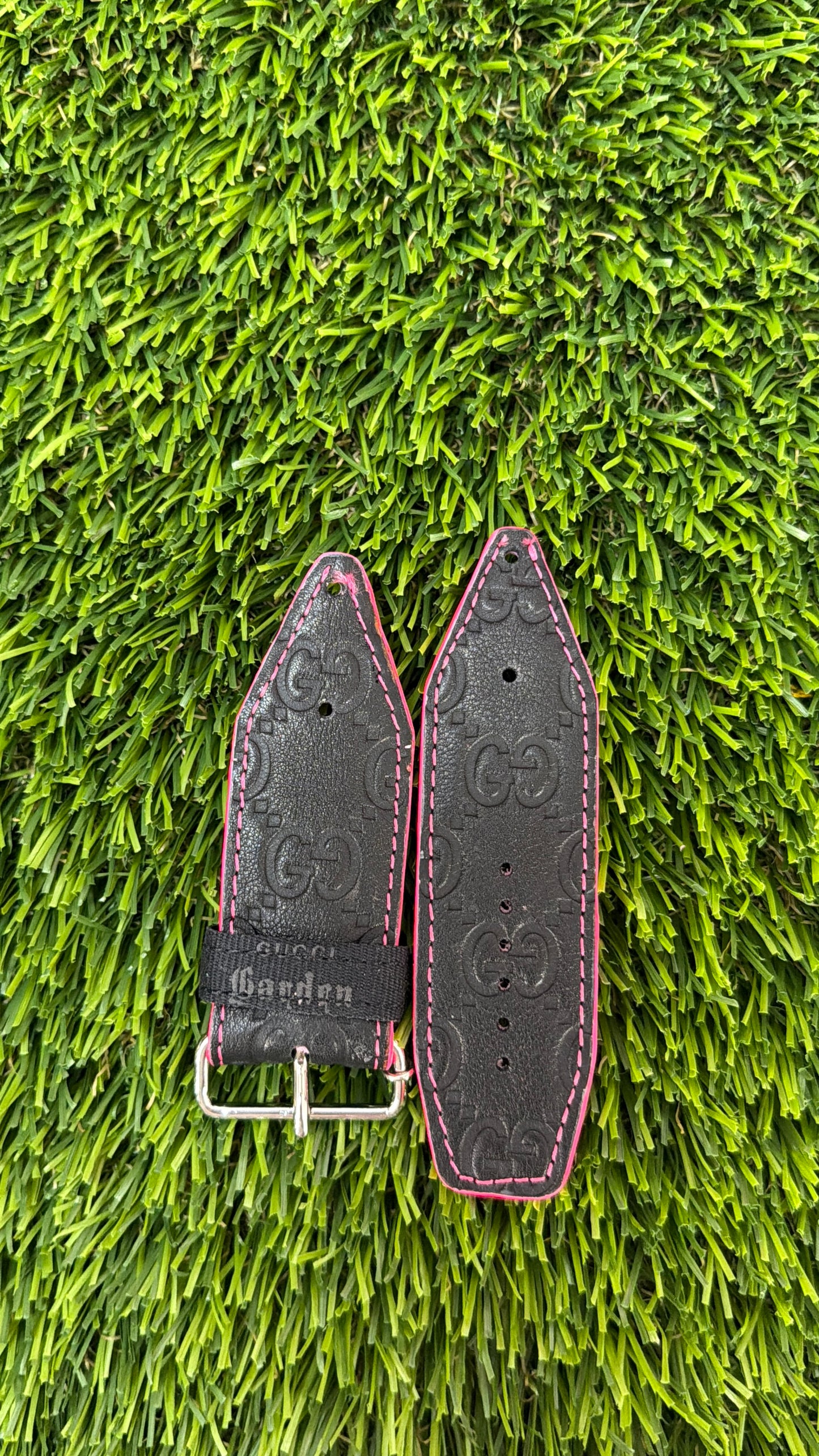 OTD-Alpha-Neon Pink-Authentic Upcycled Black GG
