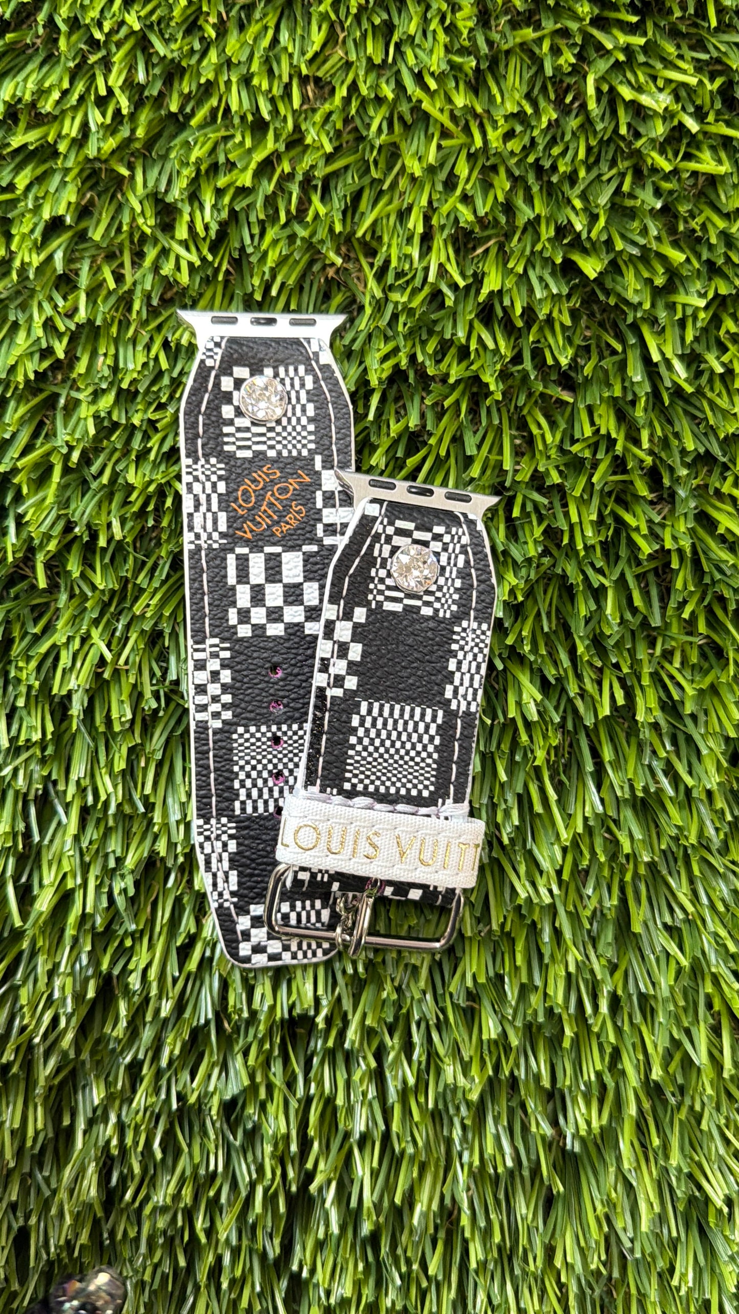 Rare Authentic LV Distorted Black and White Damier (Wonky)