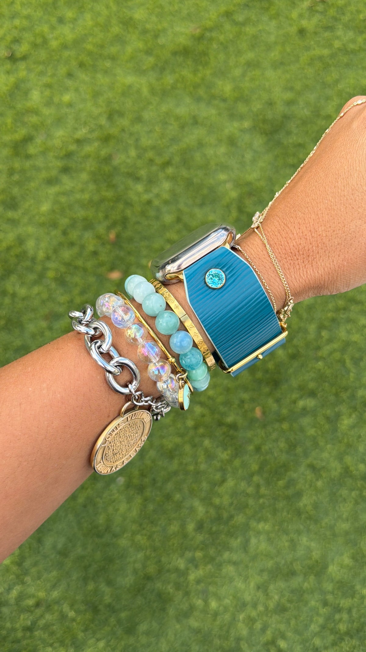 LV Our Color (Turqoise) Epi Leather
