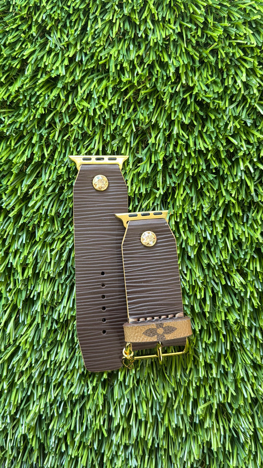 OTD- Beta-LV Moka (Mocha/Chocolate) Epi Leather with Copper