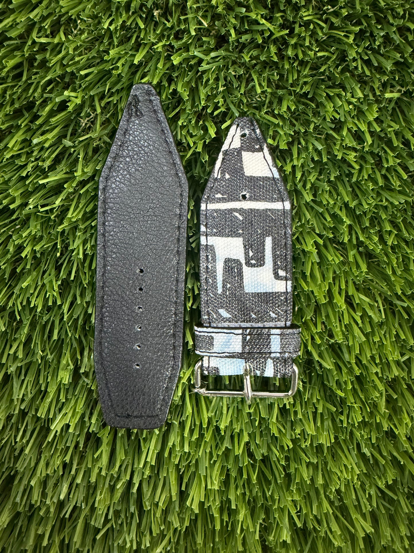 OTD-Authentic Upcycled Cloudy (Black,Blue and White Fendi)