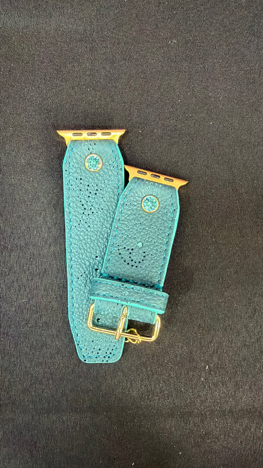 Blemished- Beta-Authentic Upcycled LV Lagon Mahina (Deep Turquoise)