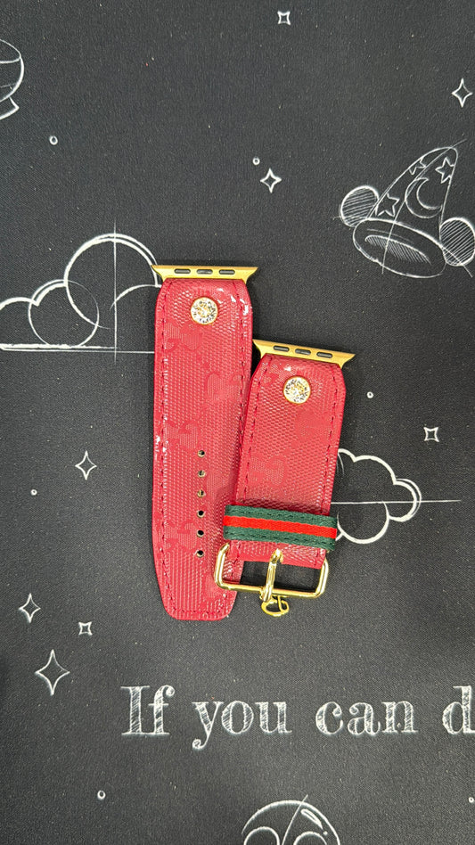 Authentic Upcycled Red GG Imprime