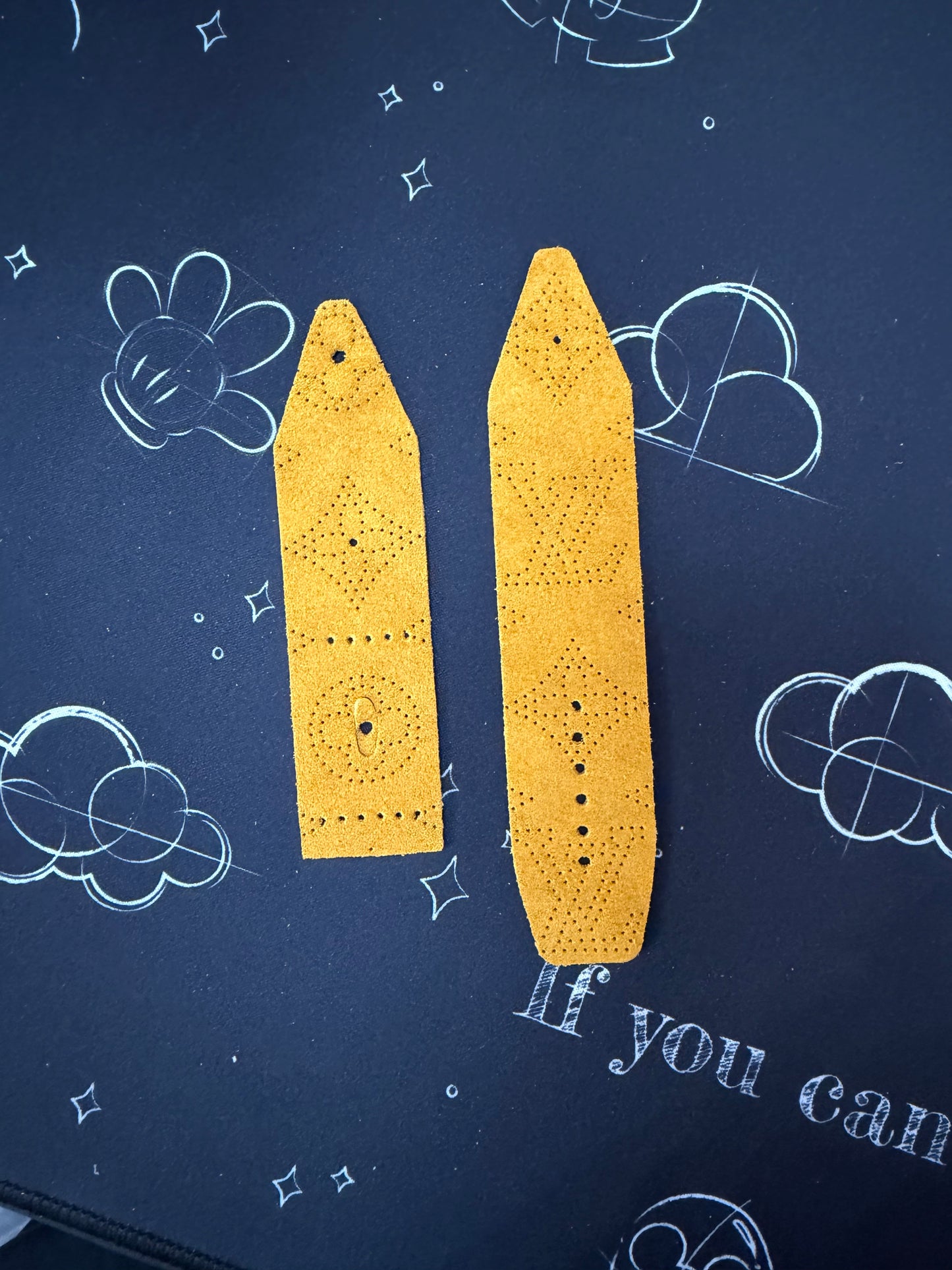 LC-Gamma-Authentic Upcycled LV Suede Mustard Mahina