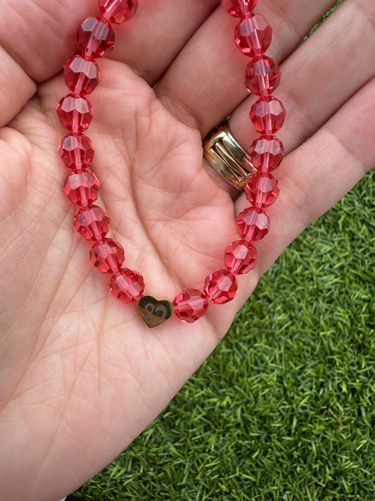 Bracelet- Authentic Padparadscha Crystal