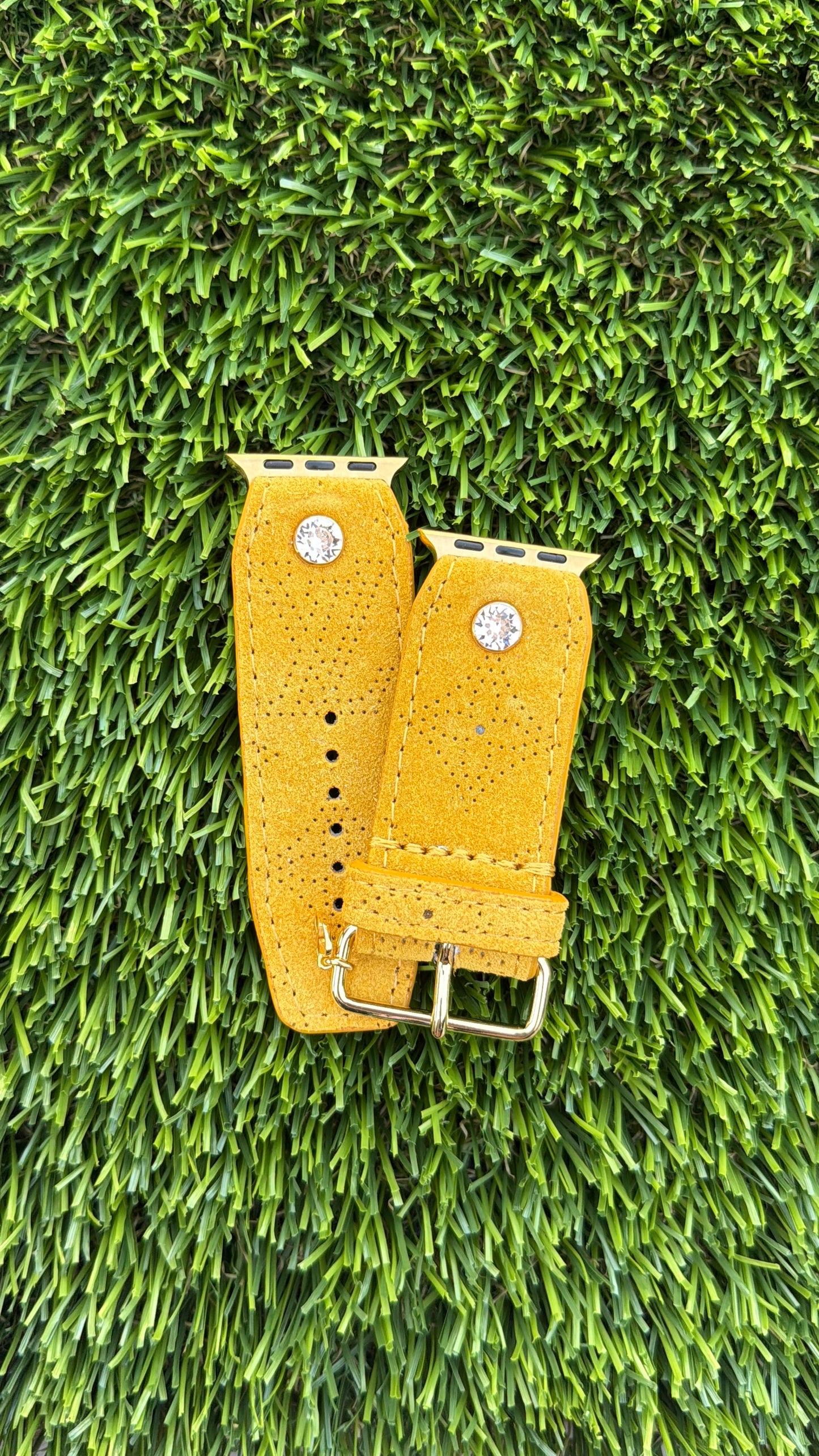 OTD-Alpha-Authentic Upcycled LV Suede Mustard Mahina
