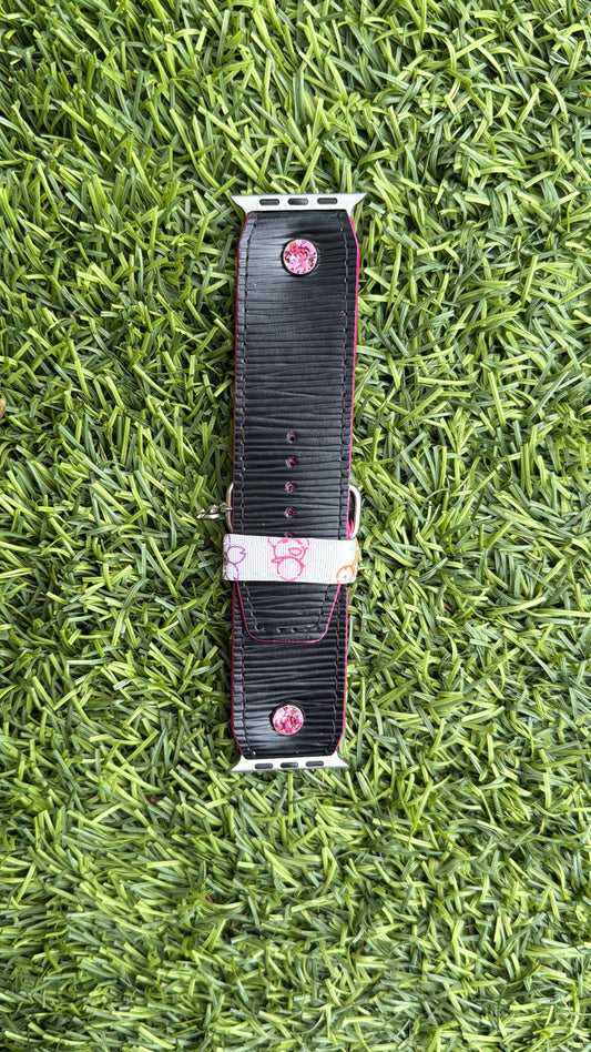 OTD- Beta-Pink-Authentic Upcycled LV Epi Noir